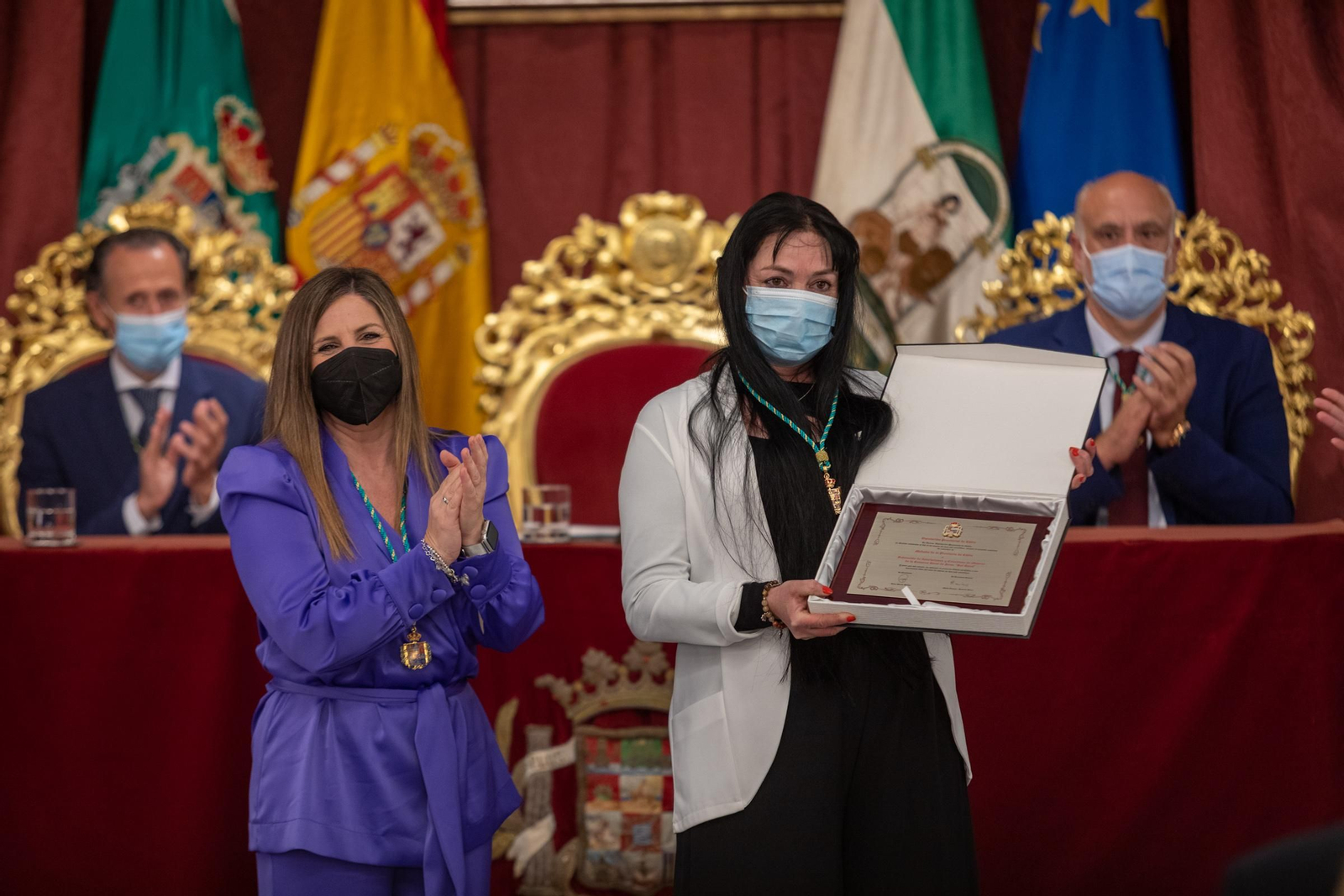 Imágenes de la entrega de medallas por el Día de la provincia de Cádiz