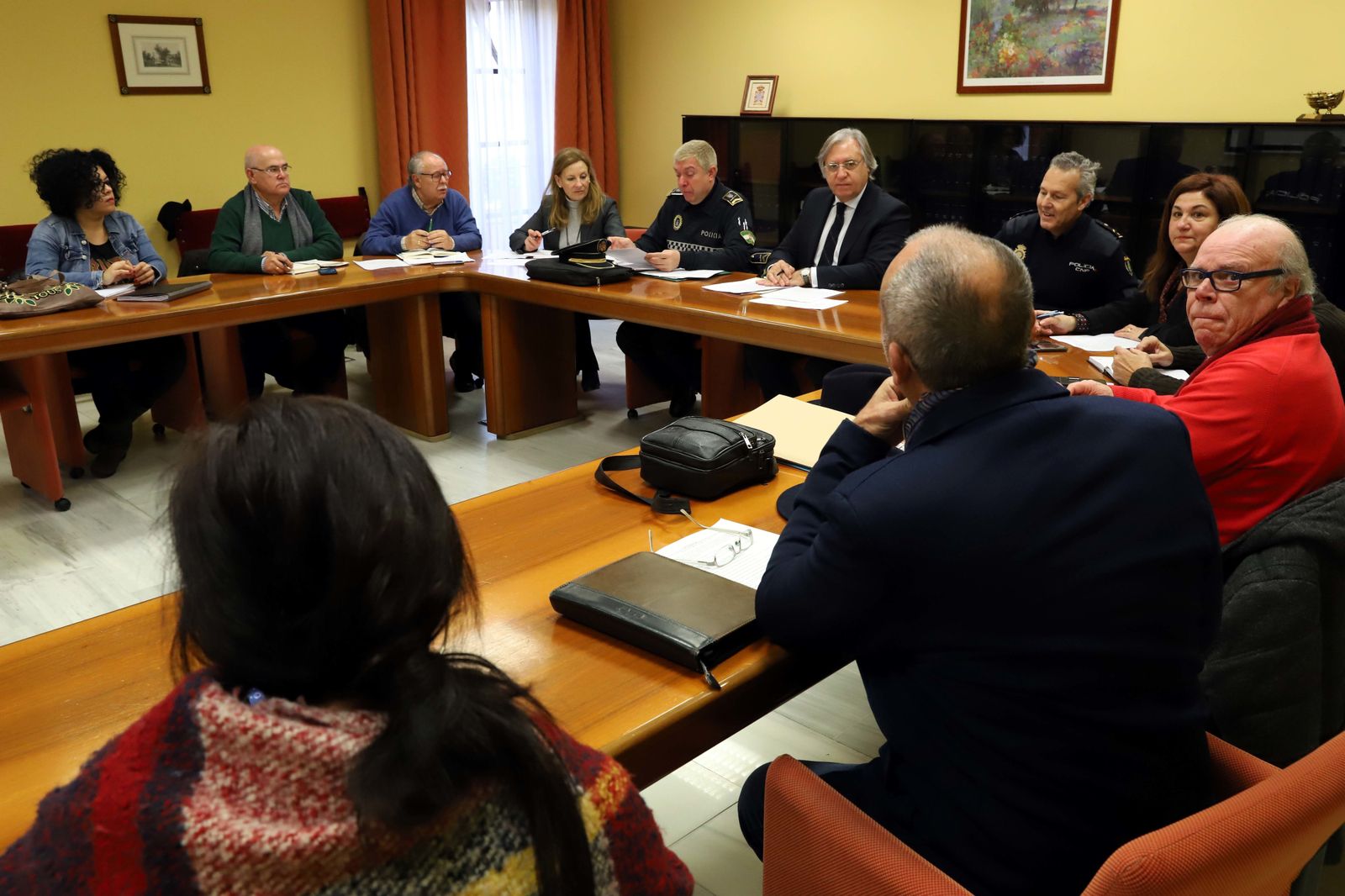Reunión de la Mesa Técnica de Seguridad.