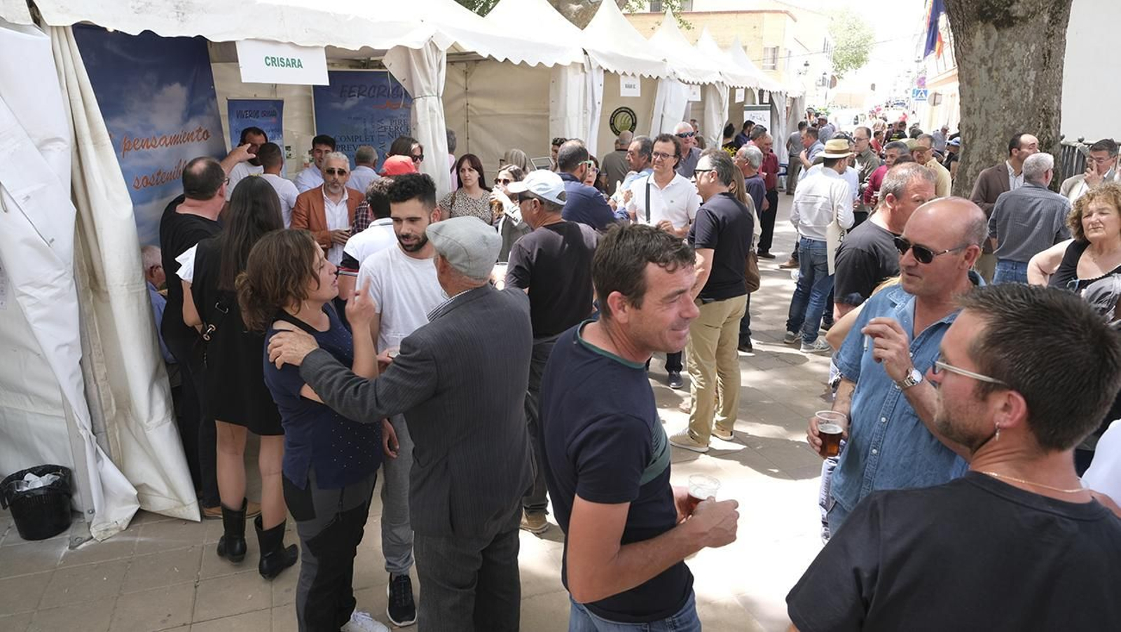 Imágenes de la Terracultura Chirivel 2023, feria de agricultura y maquinaria