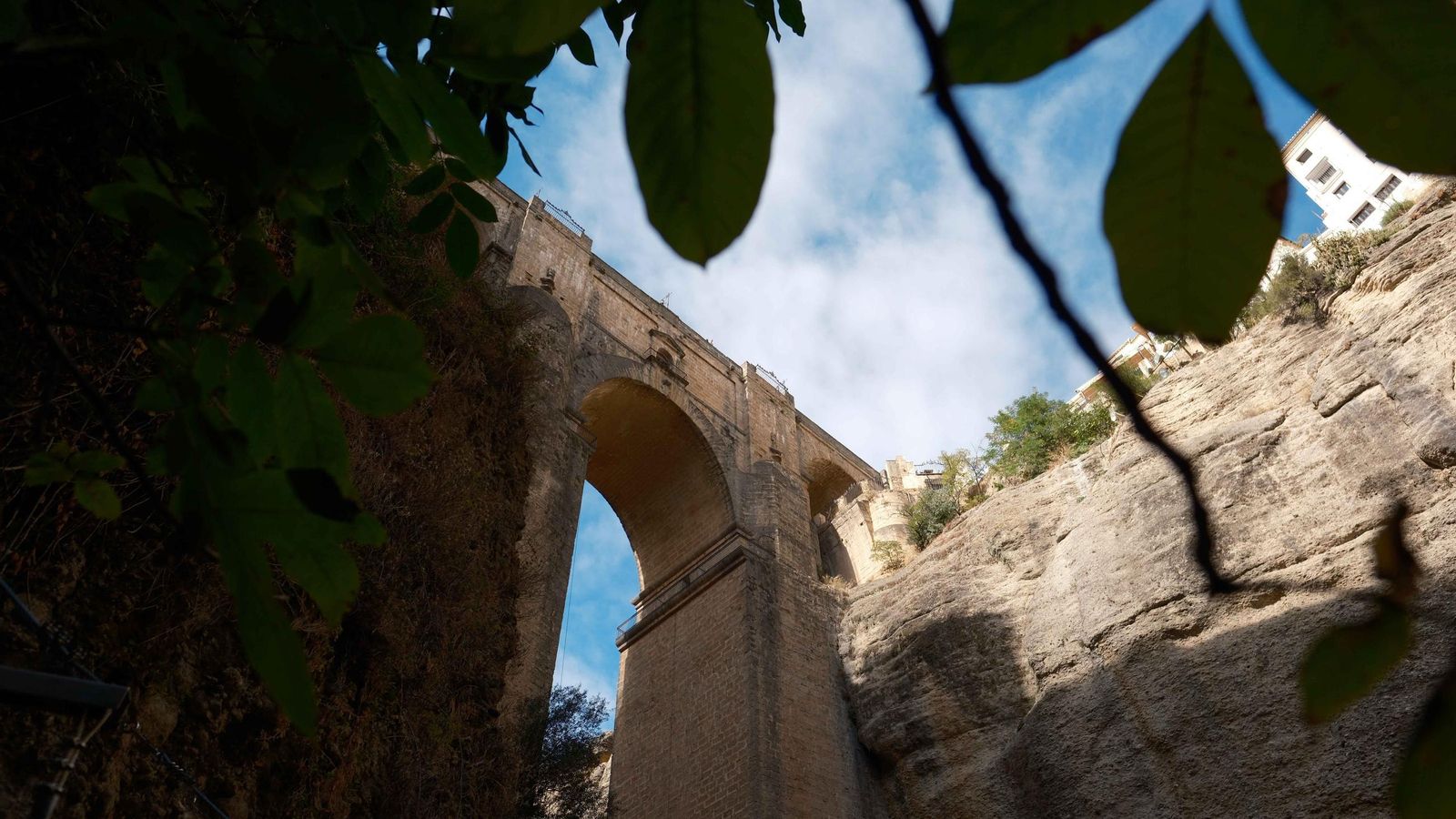 Puente Nuevo visto desde la nueva pasarela.
