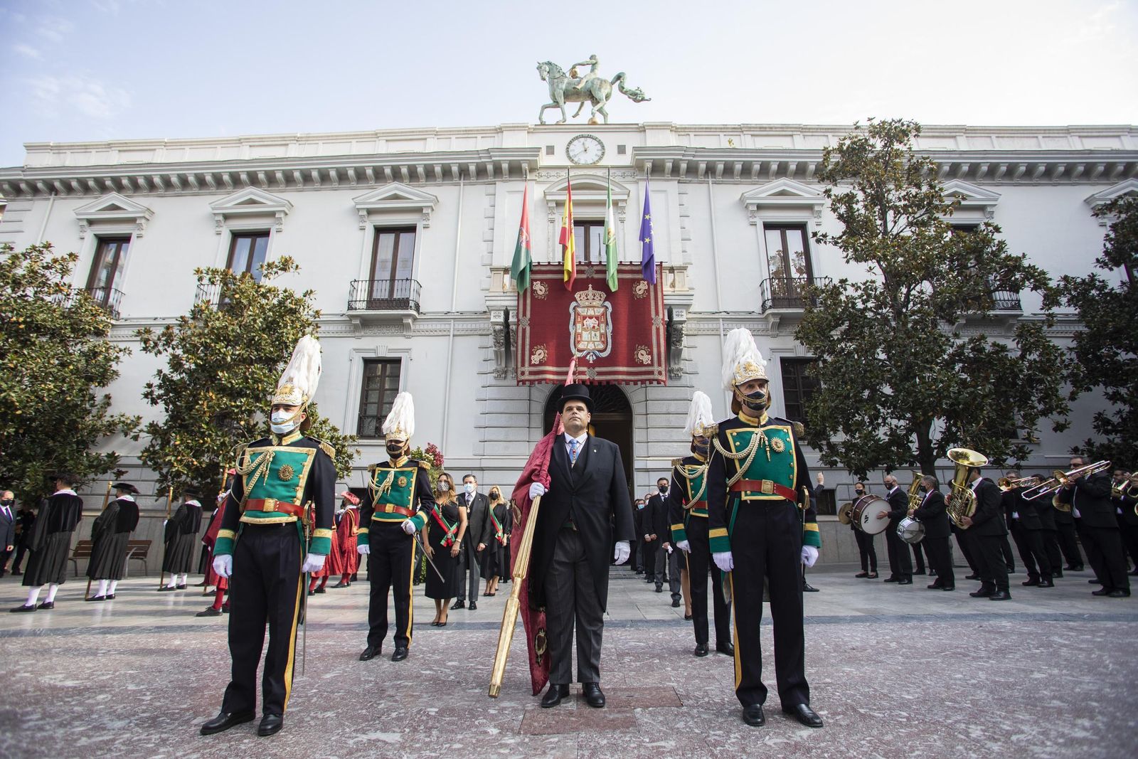 Fotos: Así transcurrió el Día de la Hispanidad en Granada