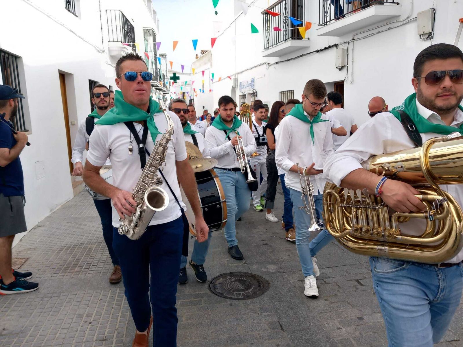 Imágenes de la fiesta del Toro Embolao en Vejer