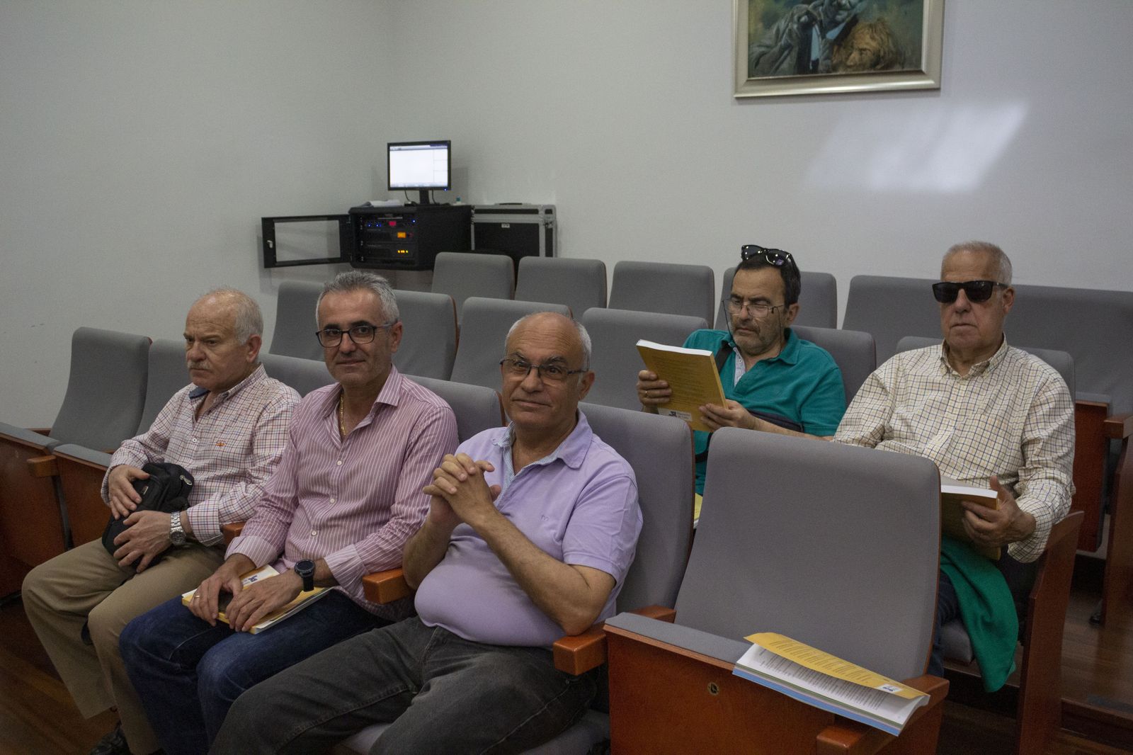 Fotos de la presentación del libro 'La imagen de Gibraltar y su Campo (II). De 1800 a 1850'.