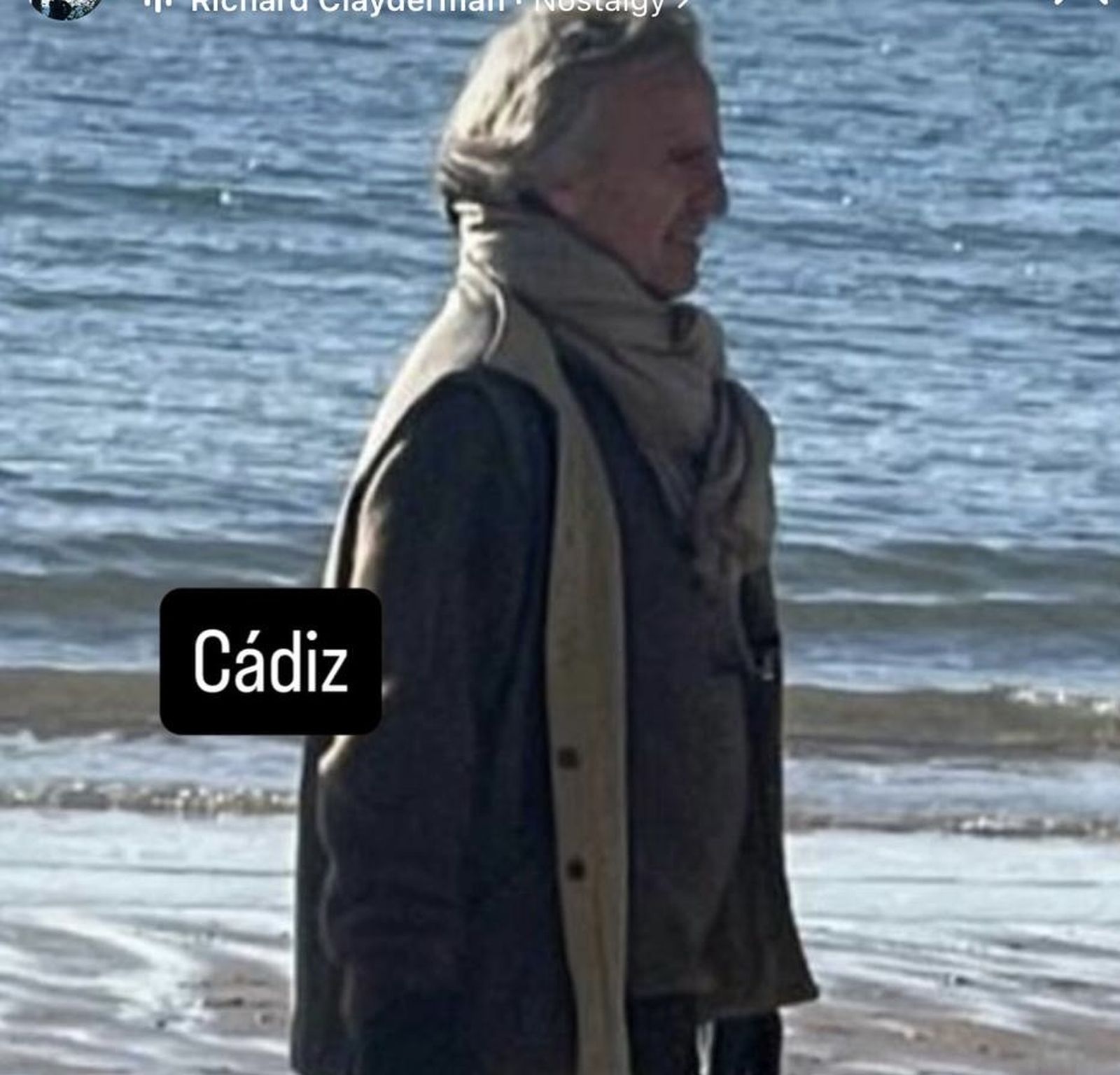 Caleta Beach. Winter