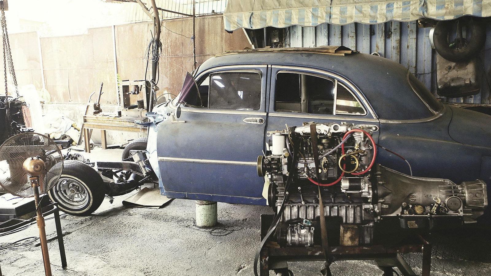 Esta imagen es muy común en Cuba.