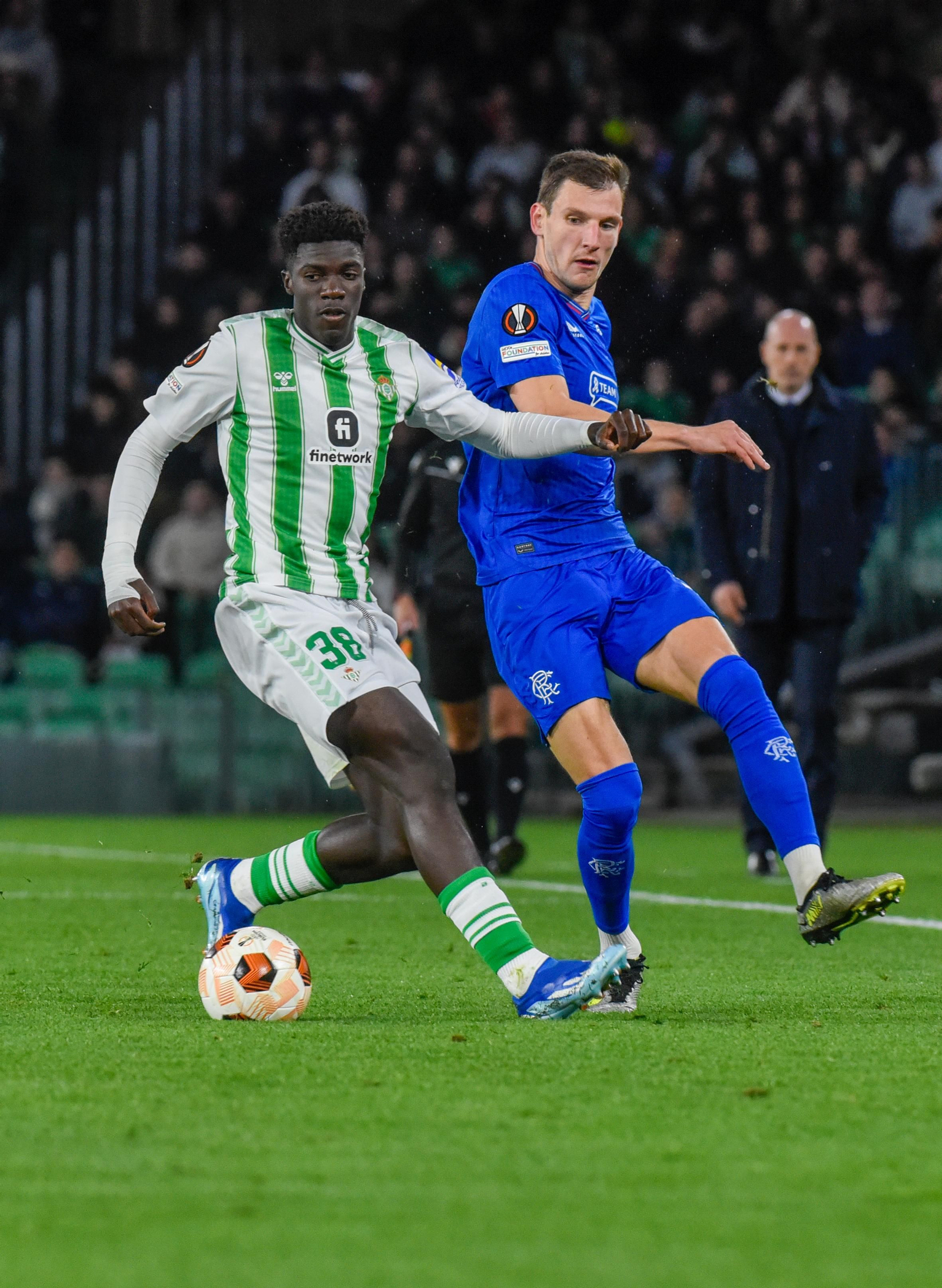 Las imágenes del Real Betis-Rangers FC