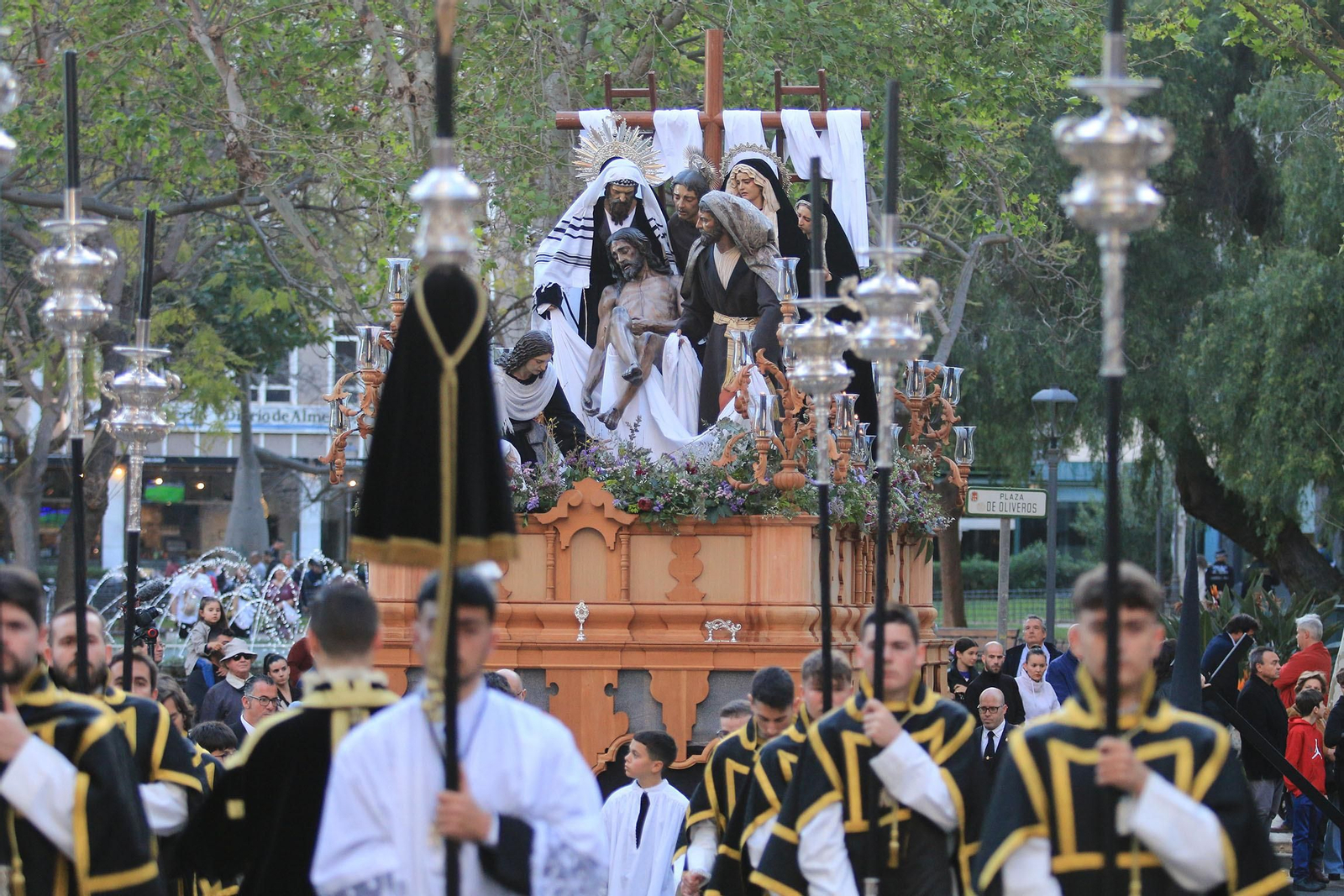 La procesión de la Caridad, en imágenes