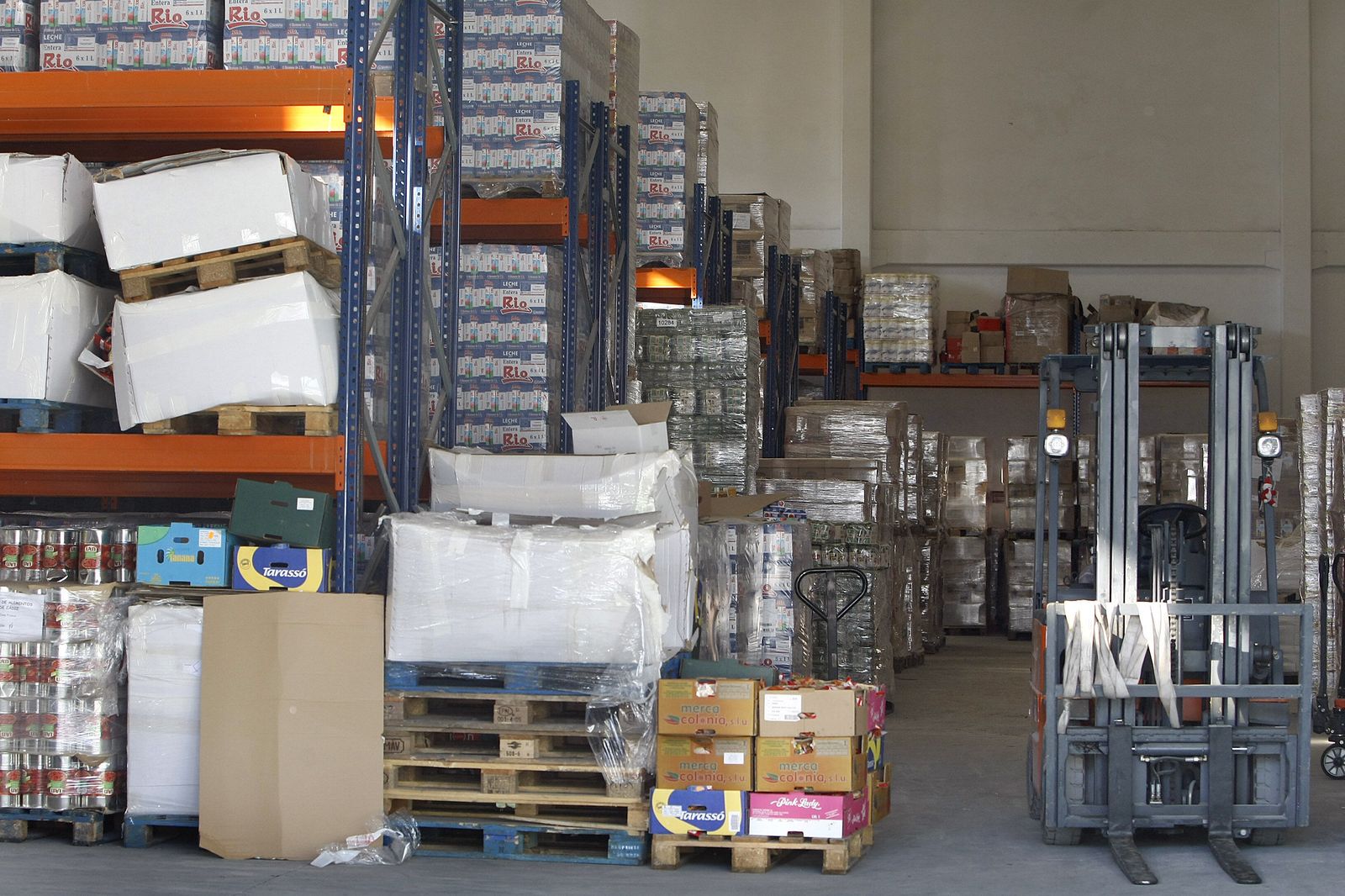 la formación como auxiliar de almacén objetivo para el Banco de Alimentos.