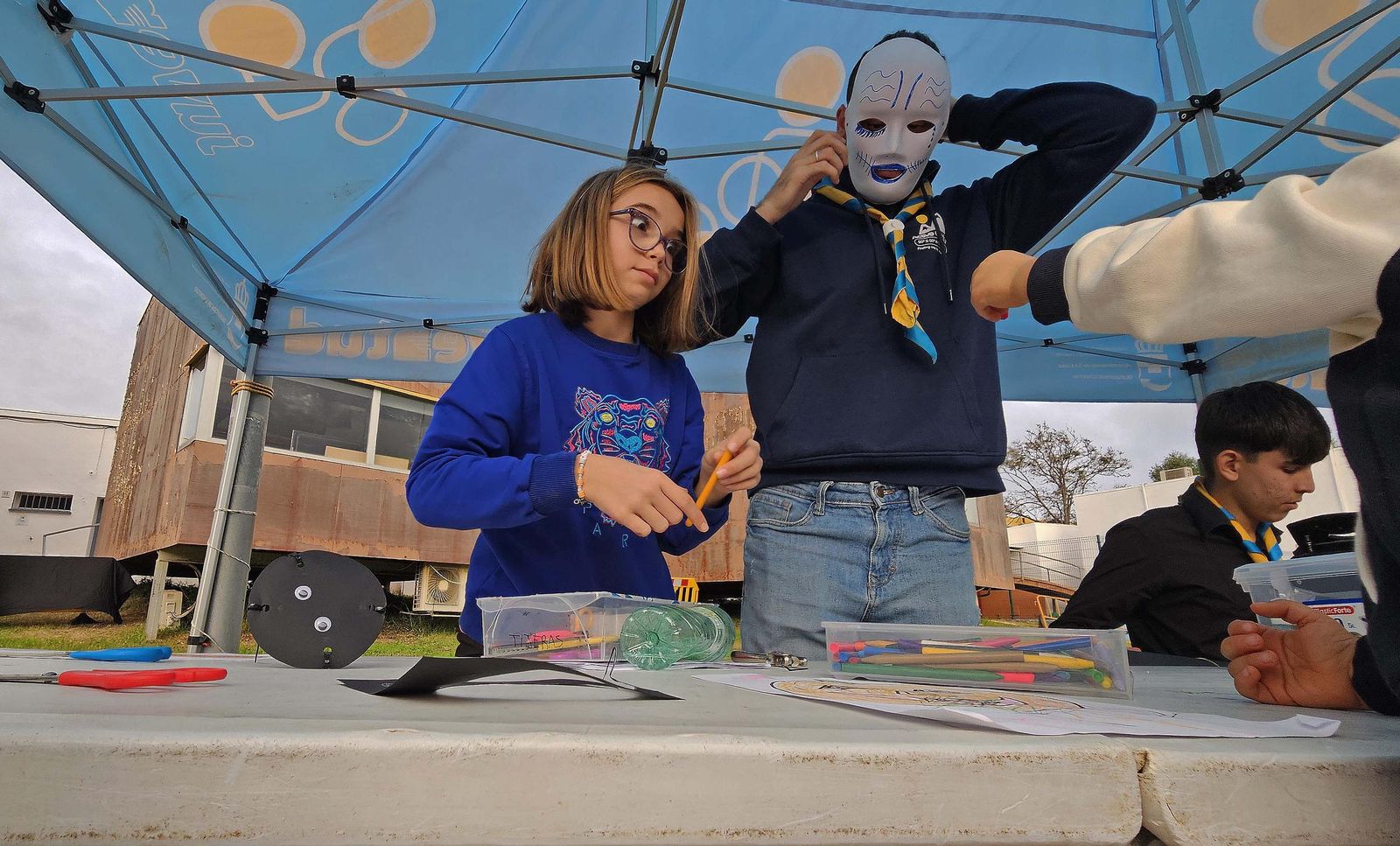 Fotos de Halloween en la Casa de la Juventud de La Línea