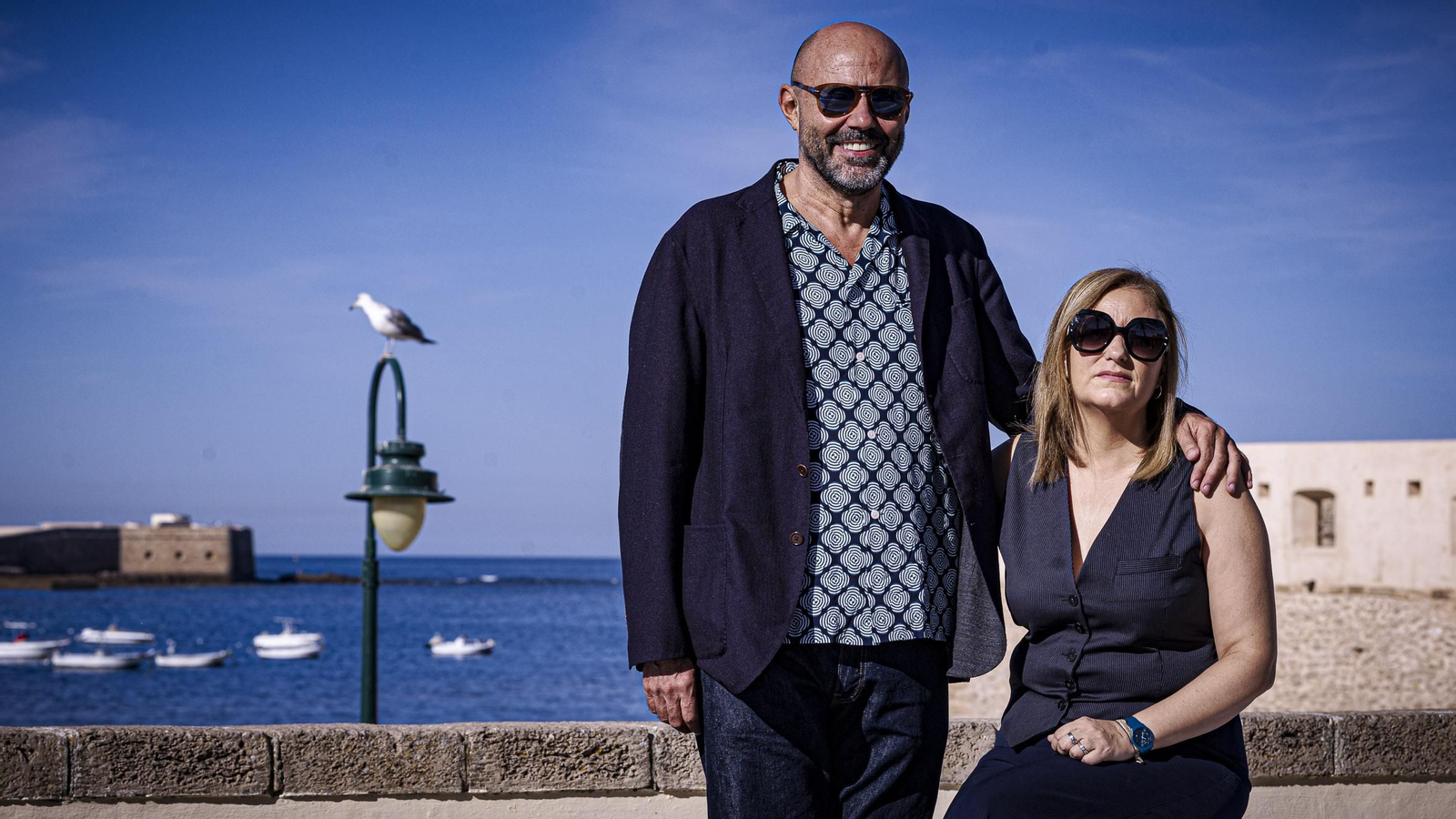 Las imágenes del photocall del sábado 13 del South Series Festival en La Caleta de Cádiz