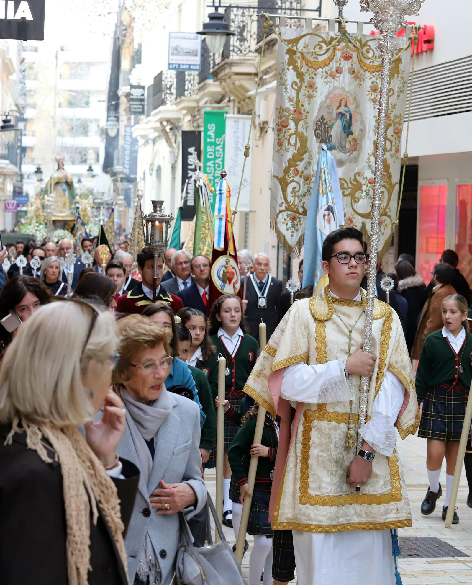 Imágenes de la procesión de la Inmaculada