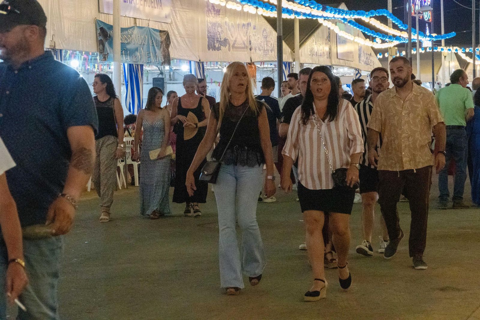 Colombinas 2025: Imágenes del ambiente el sábado 2 de agosto en las Fiestas Colombinas