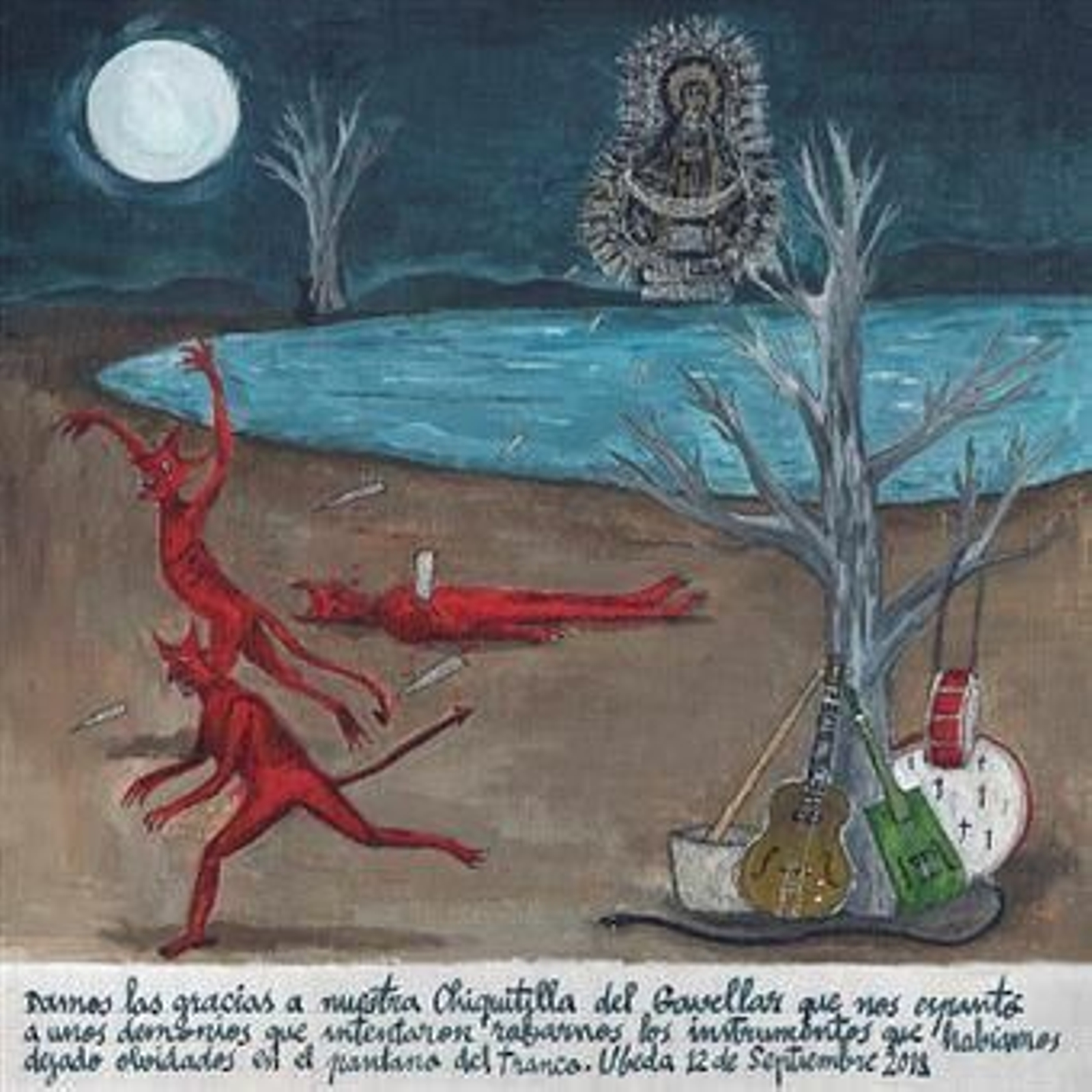 Portada de su disco más reciente.