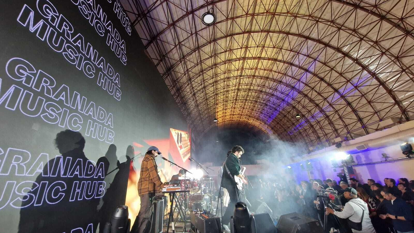 Música en vivo en la presentación del Granada Music Hub