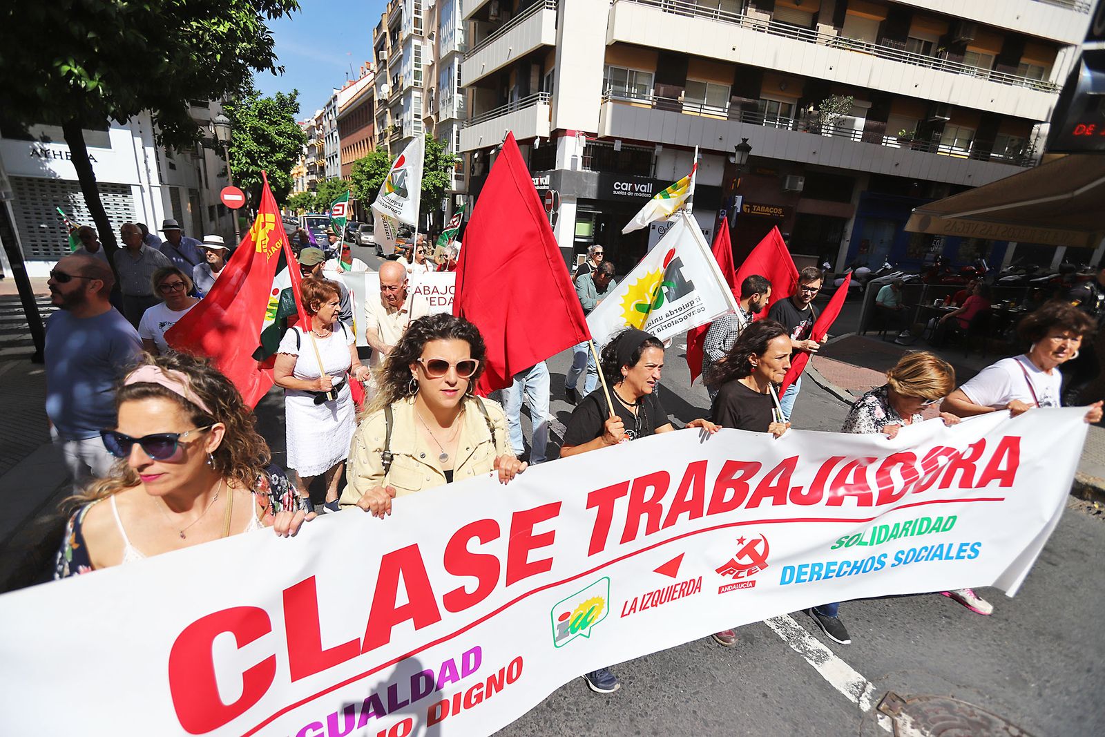 Imágenes de la Manifestación por el Día del Trabajador 2023 en Huelva