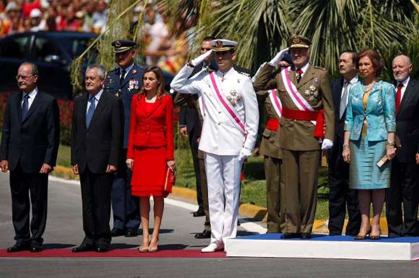 Los Reyes presiden el Día de las Fuerzas Armadas