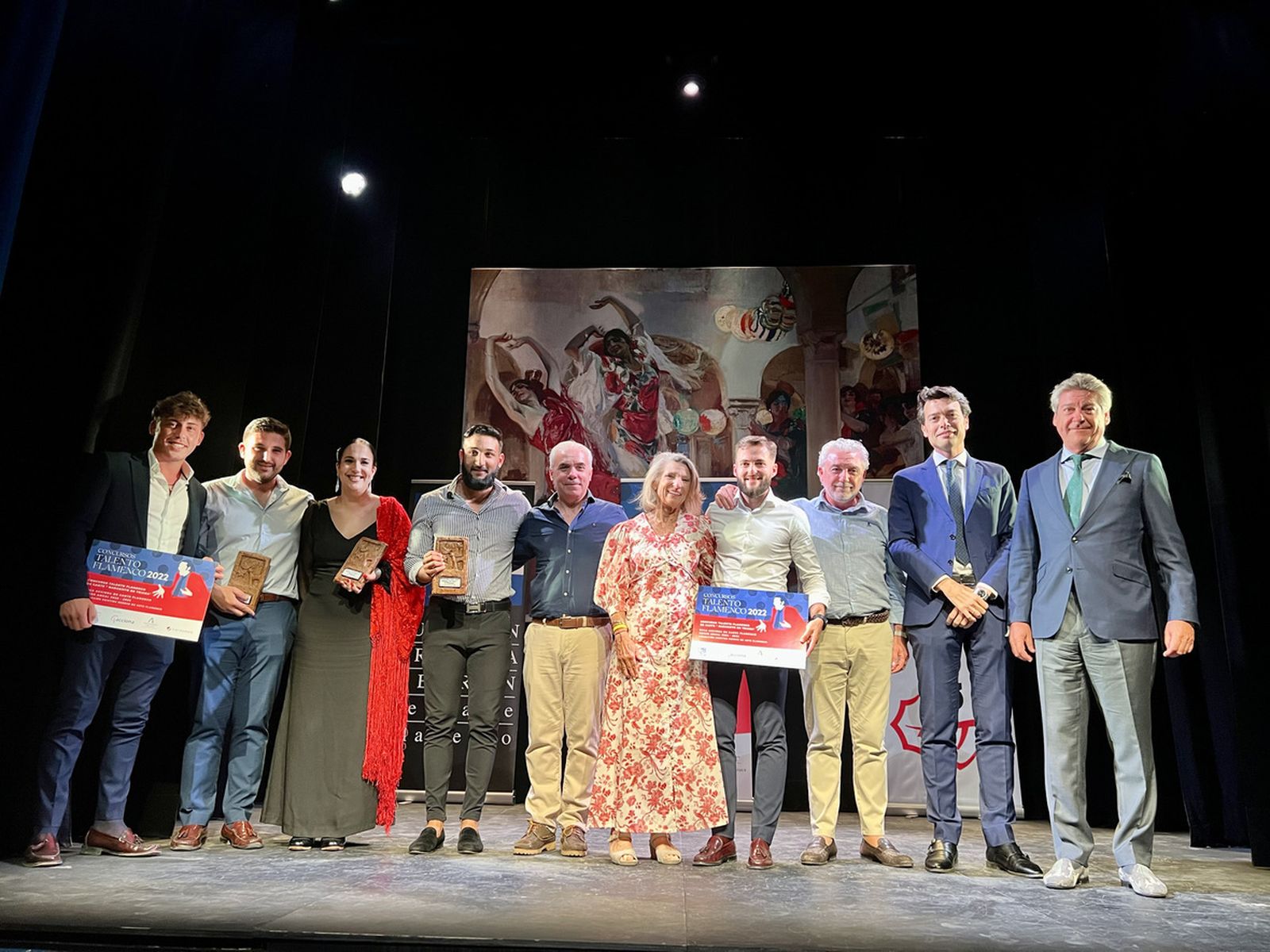 El almeriense Baldomero Cortés 'Niño de la Gloria' gana el Concurso Naranjito de Triana