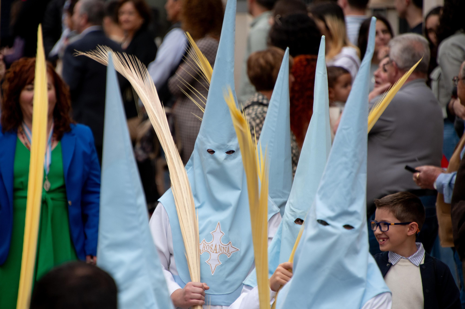 La procesión de la Borriquita de Montilla el Domingo de Ramos 2024, en imágenes