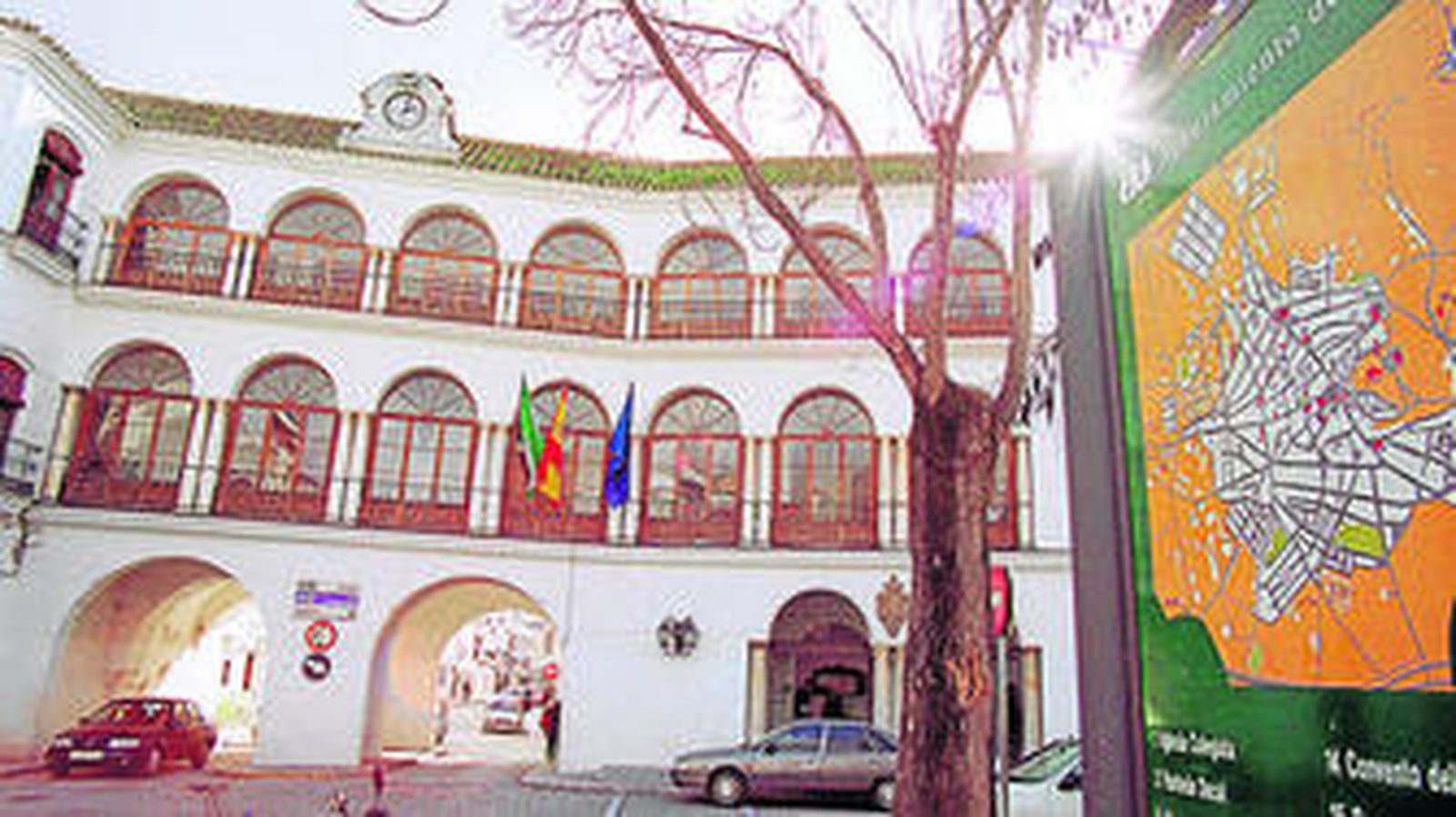 Una imagen de archivo del Ayuntamiento de Osuna, que ha presentado facturas por 9,3 millones.