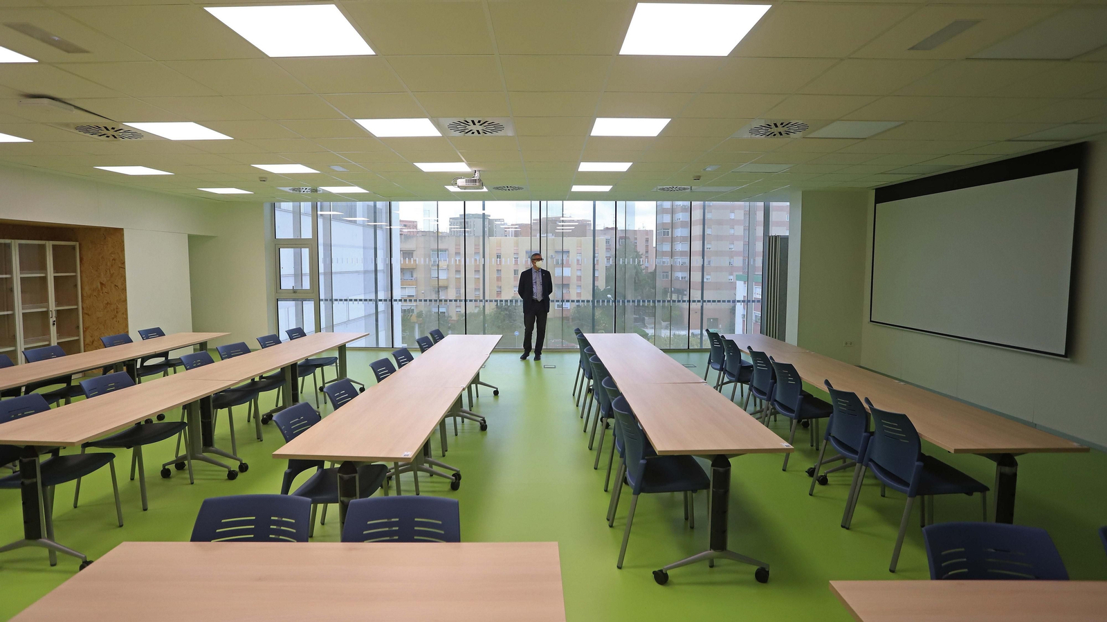 Fotos de la inauguración de la nueva Biblioteca del Campus Bahía de Algeciras