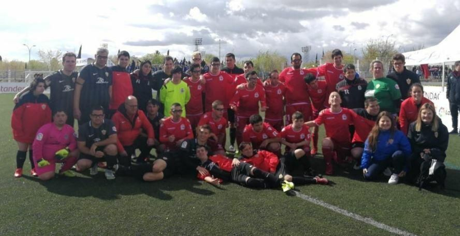 Almerienses y coruñeses, juntos.