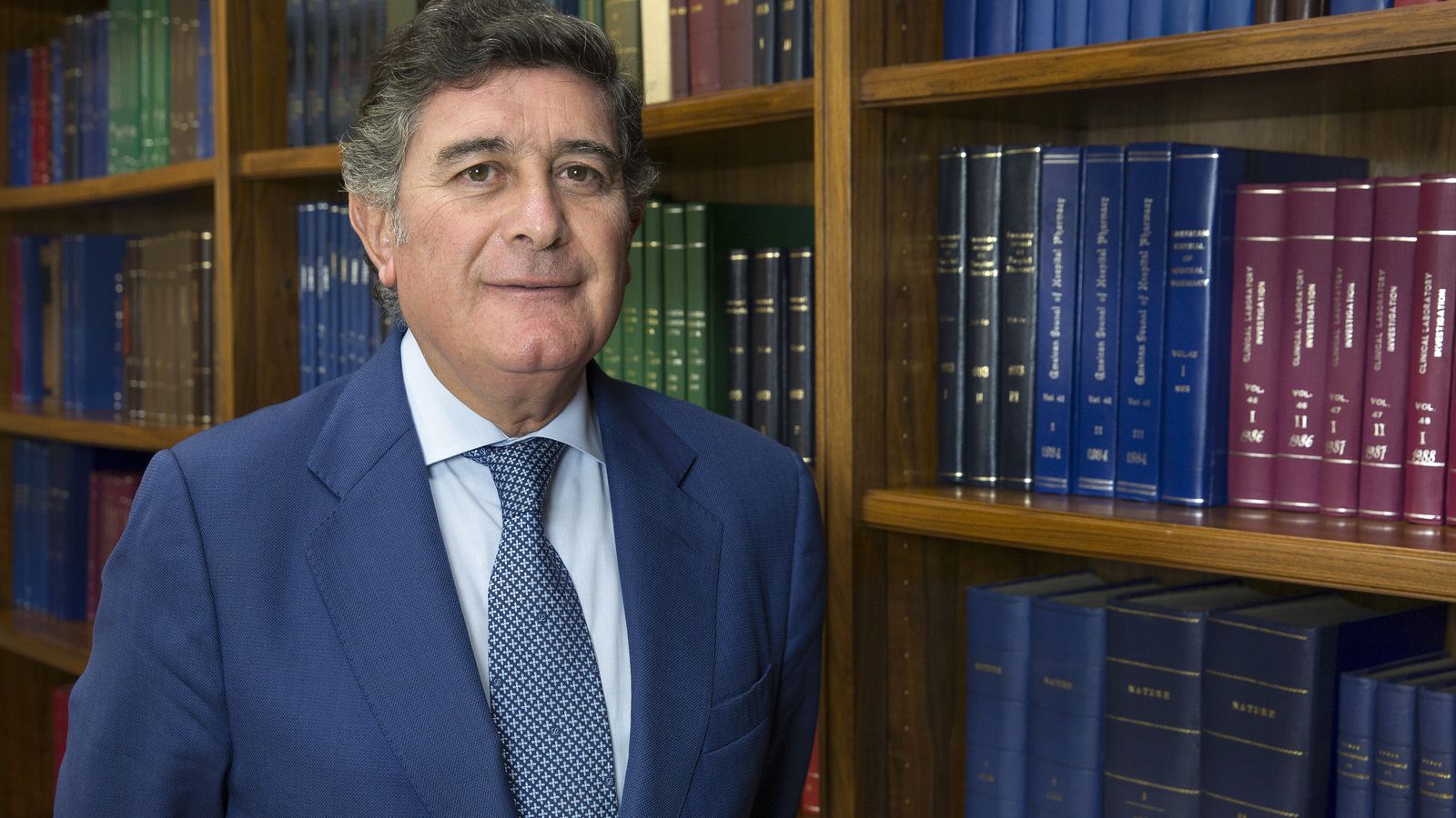El presidente del Colegio de Farmacéuticos de Sevilla, Manuel Pérez.