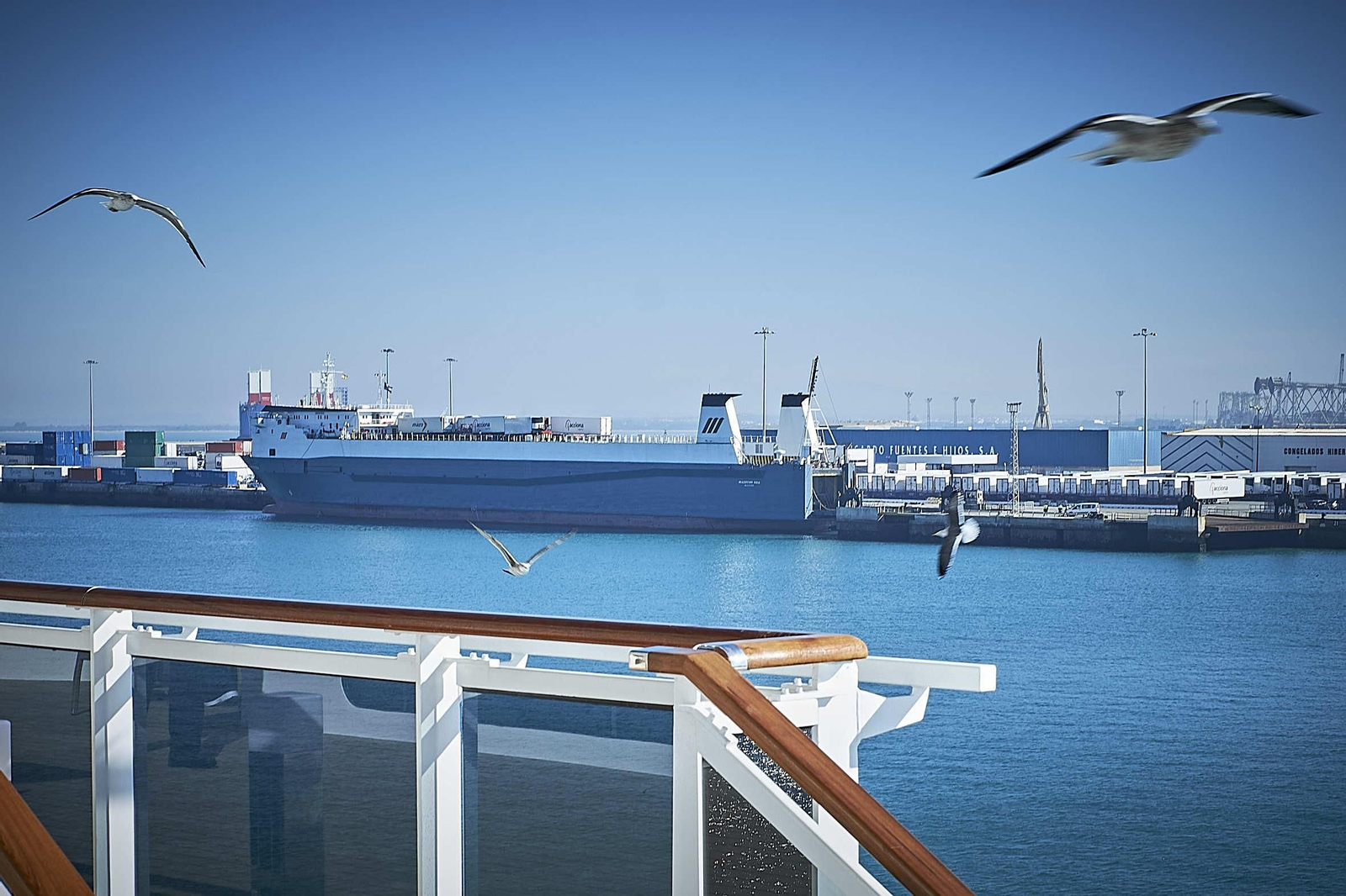 Primera escala en Cádiz del crucero MSC Seaside