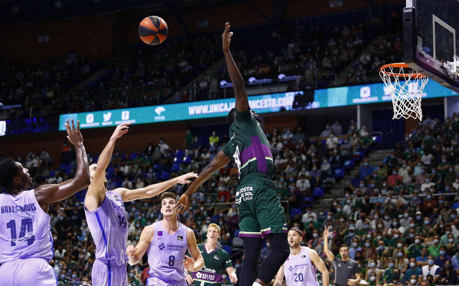 Las fotos del Unicaja-Barça