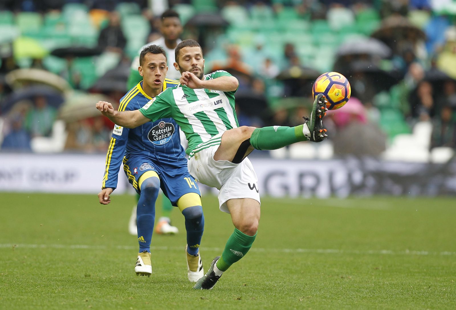 El Real Betis-Celta, en imágenes.