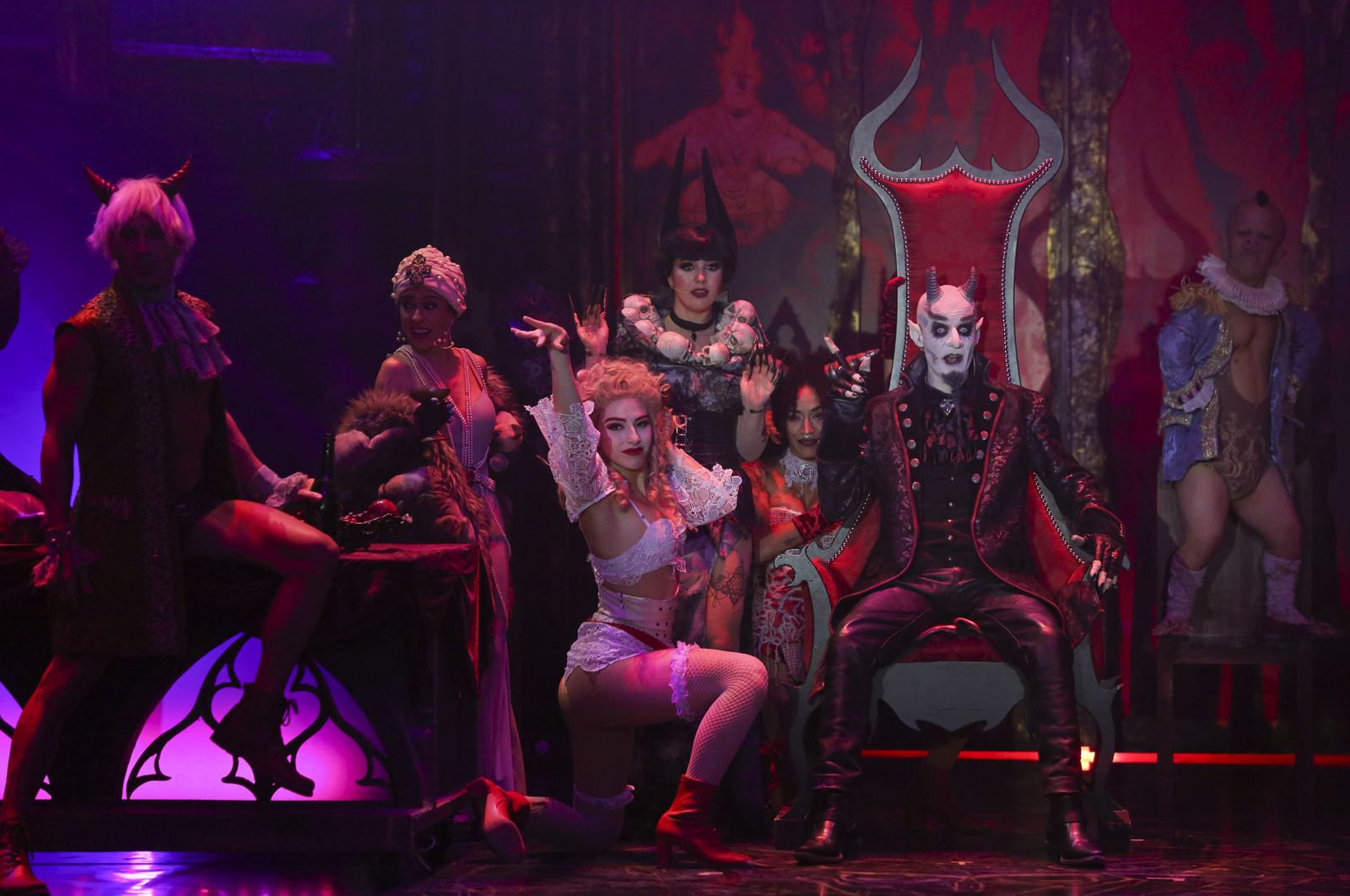 Las fotos de 'Bacanal' en su paso por Málaga