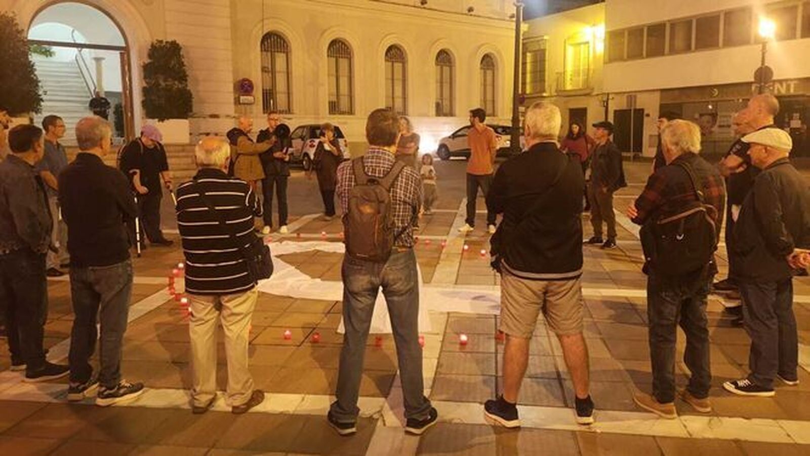'El Círculo disidente', en una de las concentraciones contra la violencia machista.