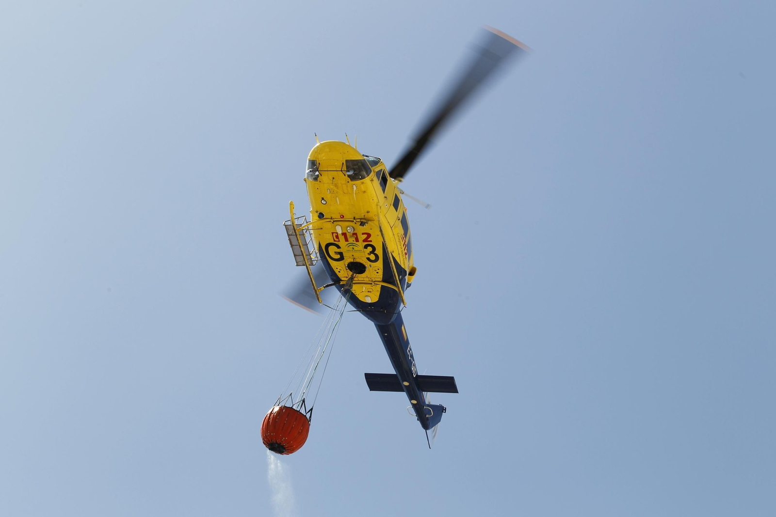 Fotogalería incendio forestal Paraje Majada del Aguilón. Huércal de Almería