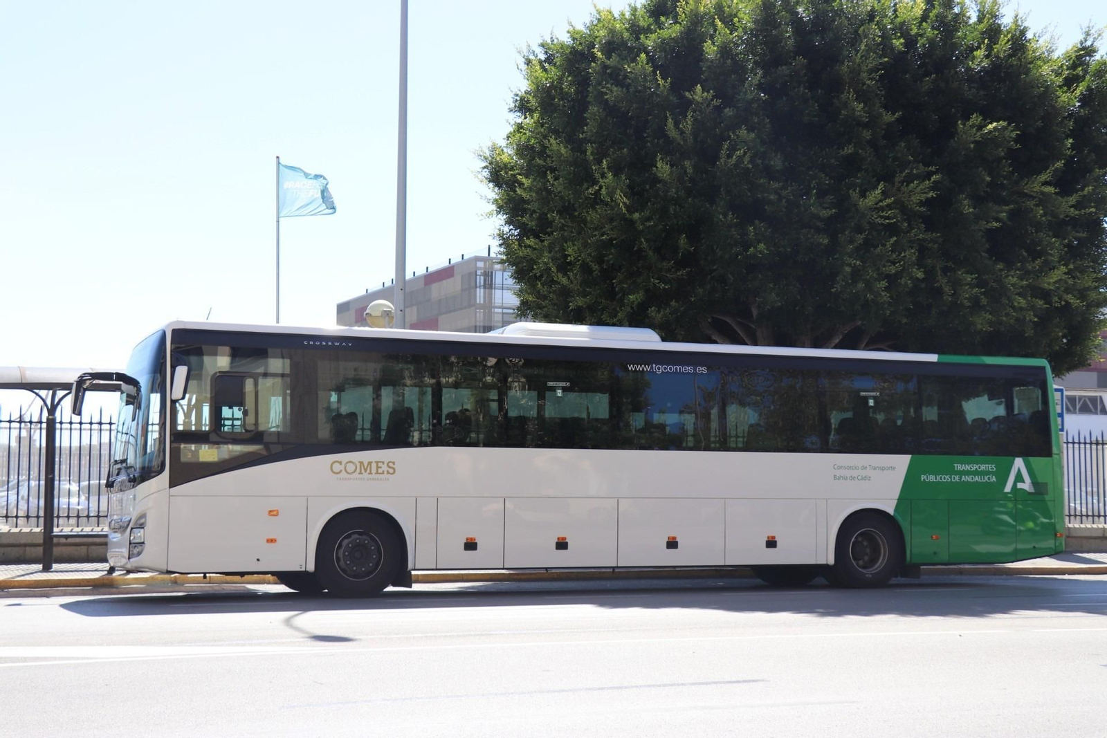 Autobús del Consorcio de Transportes de la Bahía de Cádiz