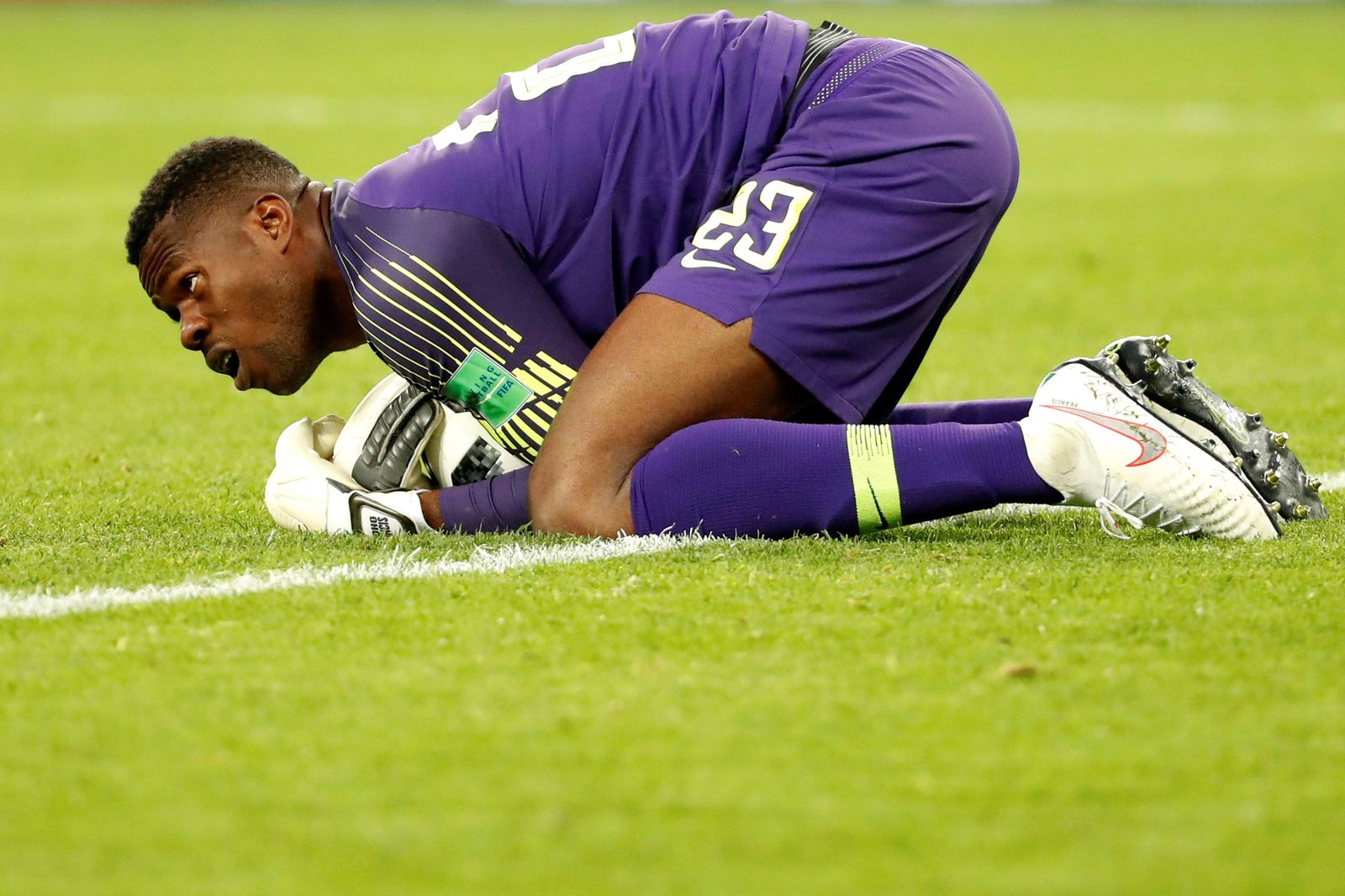 Las imágenes del Nigeria-Argentina