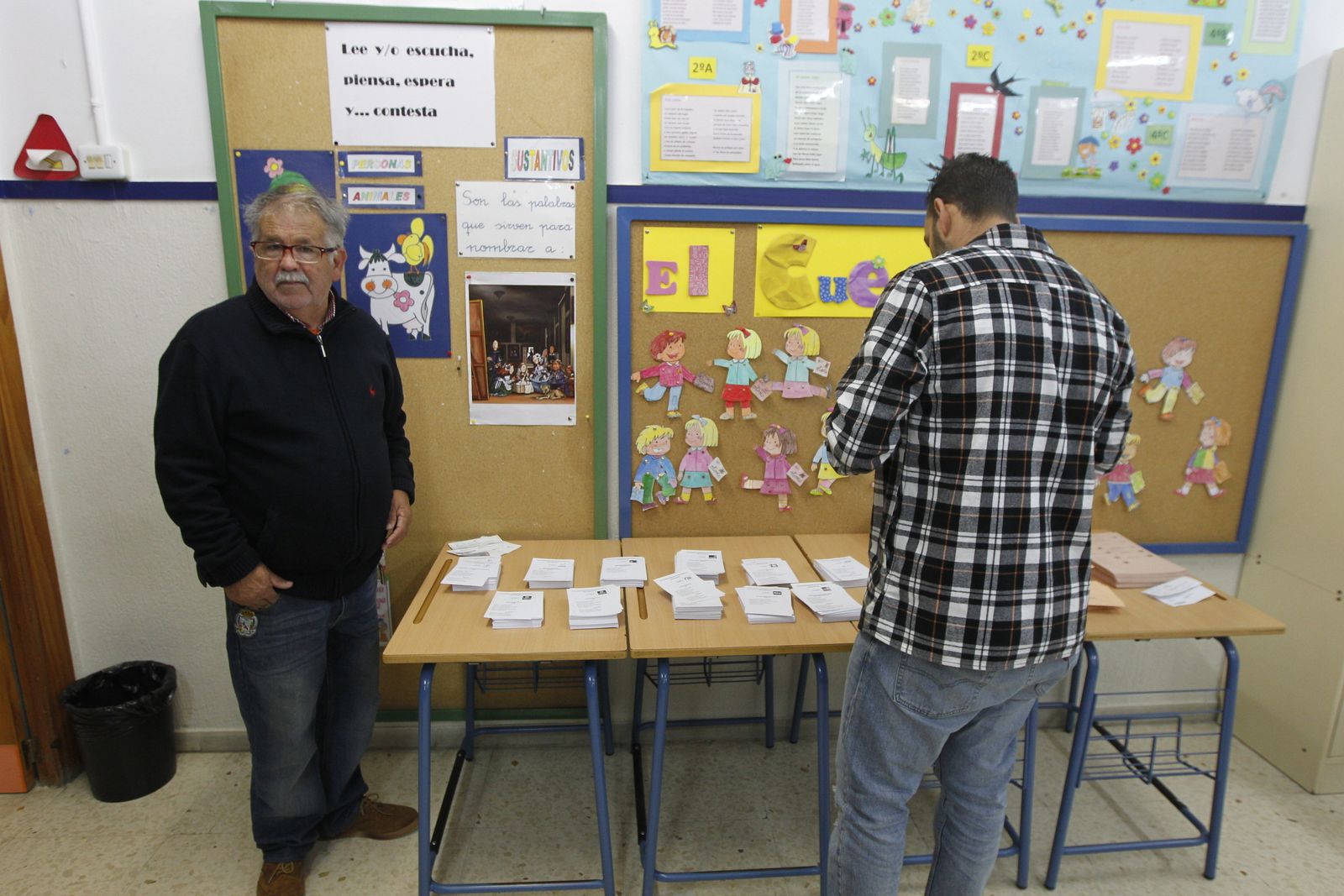 Así están votando los almerienses este 10N