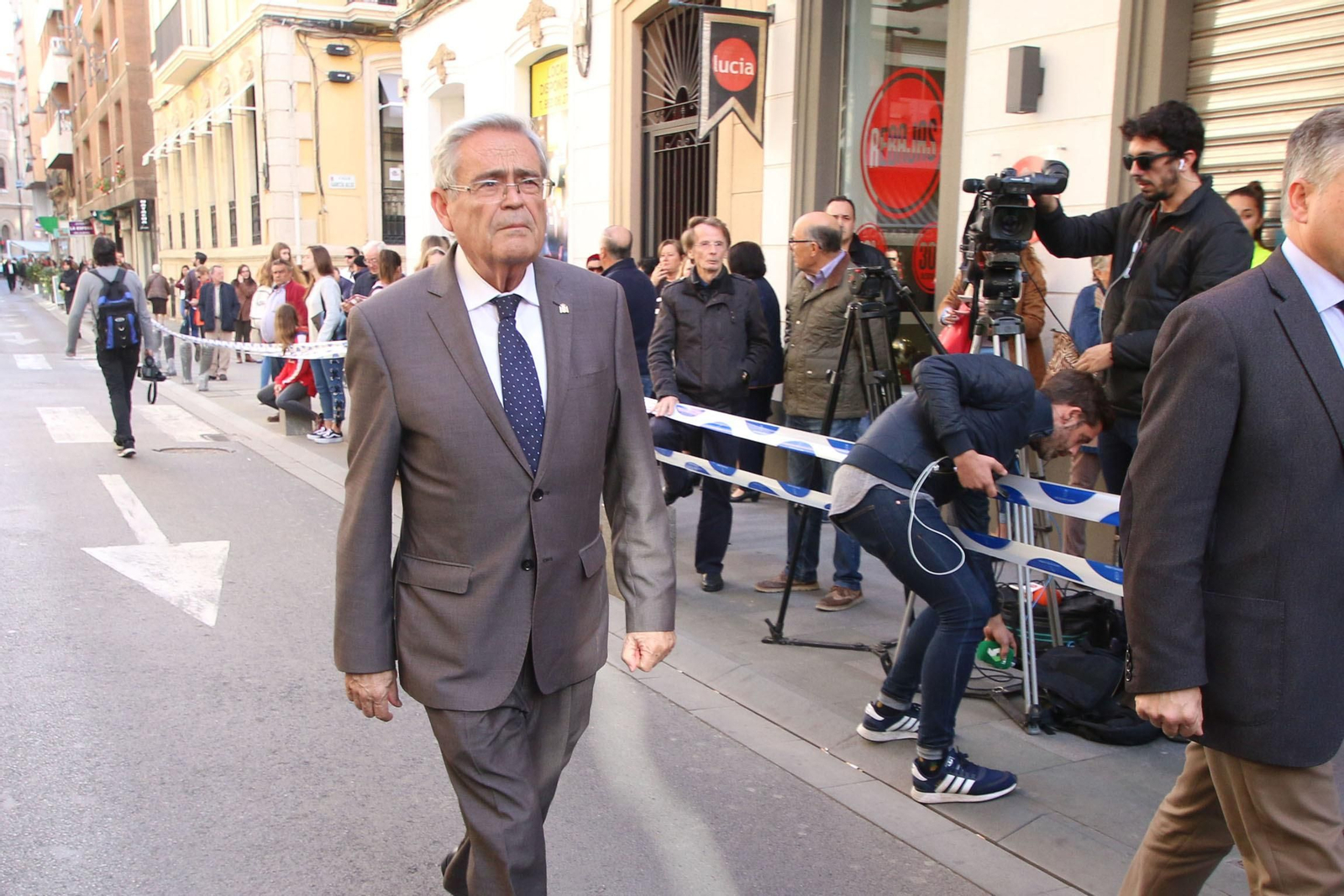 Las imágenes de la capilla ardiente por Gabriel