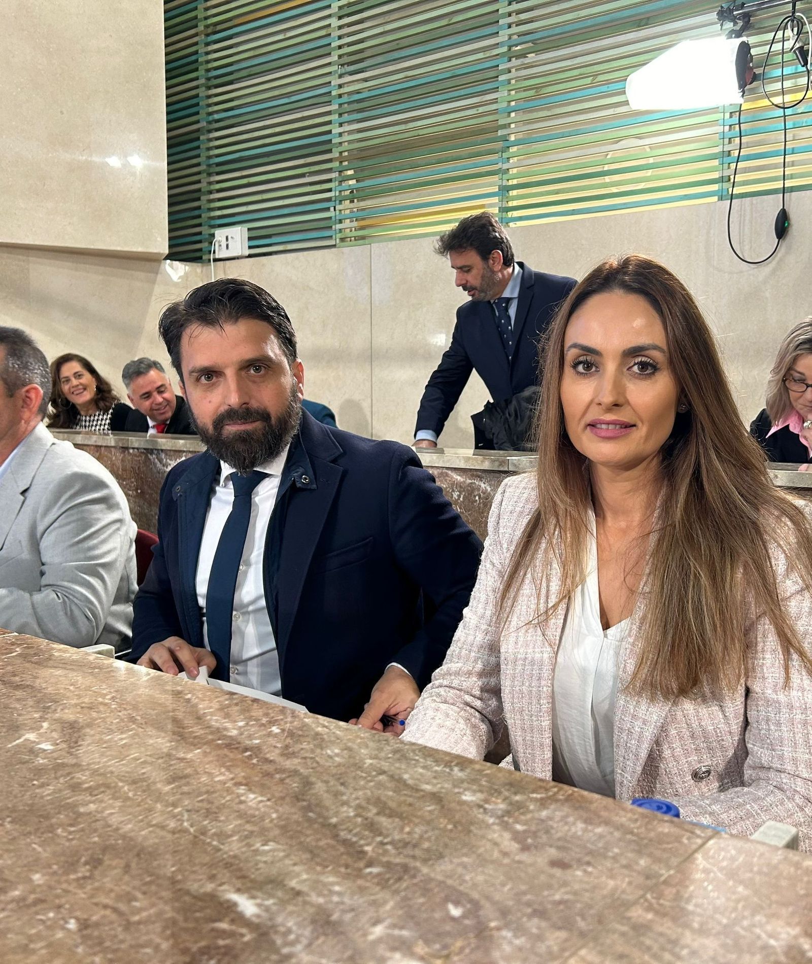 Manuela Martín y Juan Francisco Rojas, de Vox