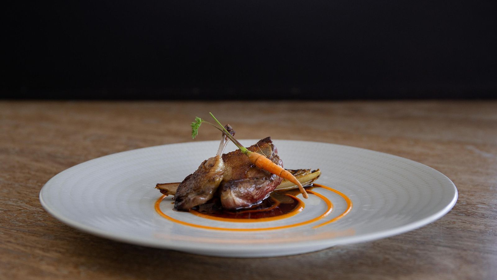 Pichones en dos cocciones