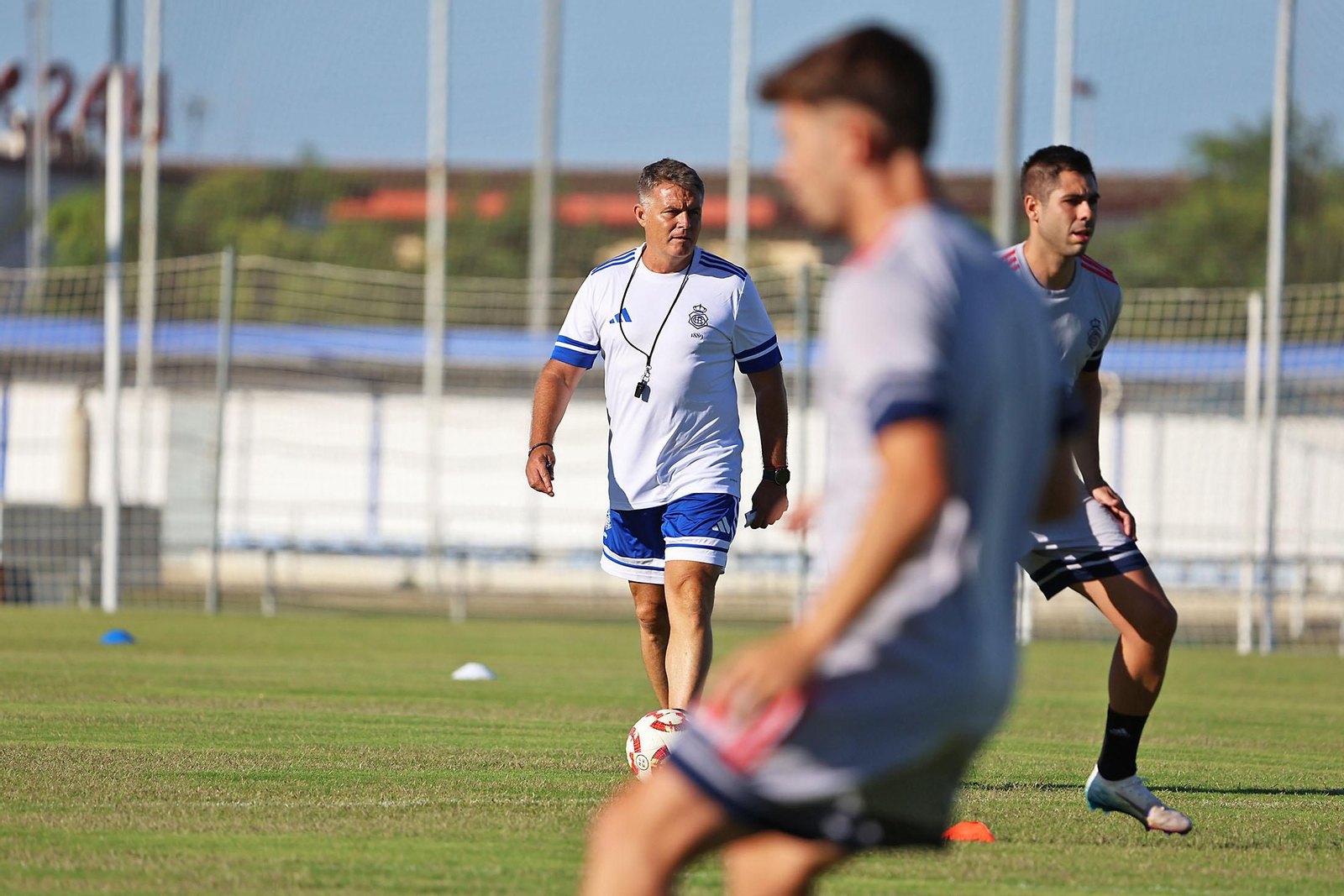 Las imágenes del primer entrenamiento del del Recreativo de Huelva