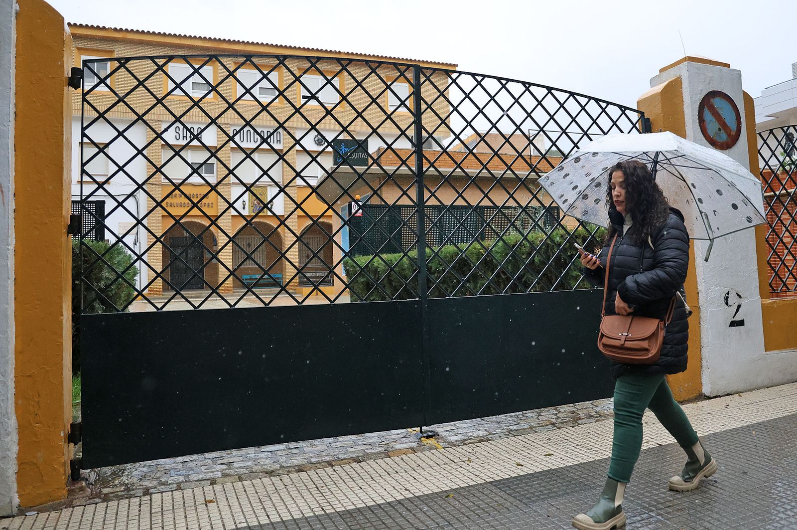 Imágenes del paso de la DANA por Huelva