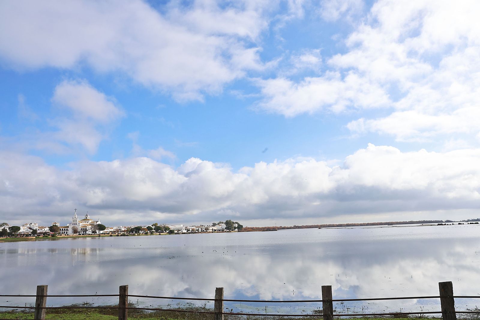 Estado actual en el que se encuentran las Marismas del Rocío tras las últimas lluvias