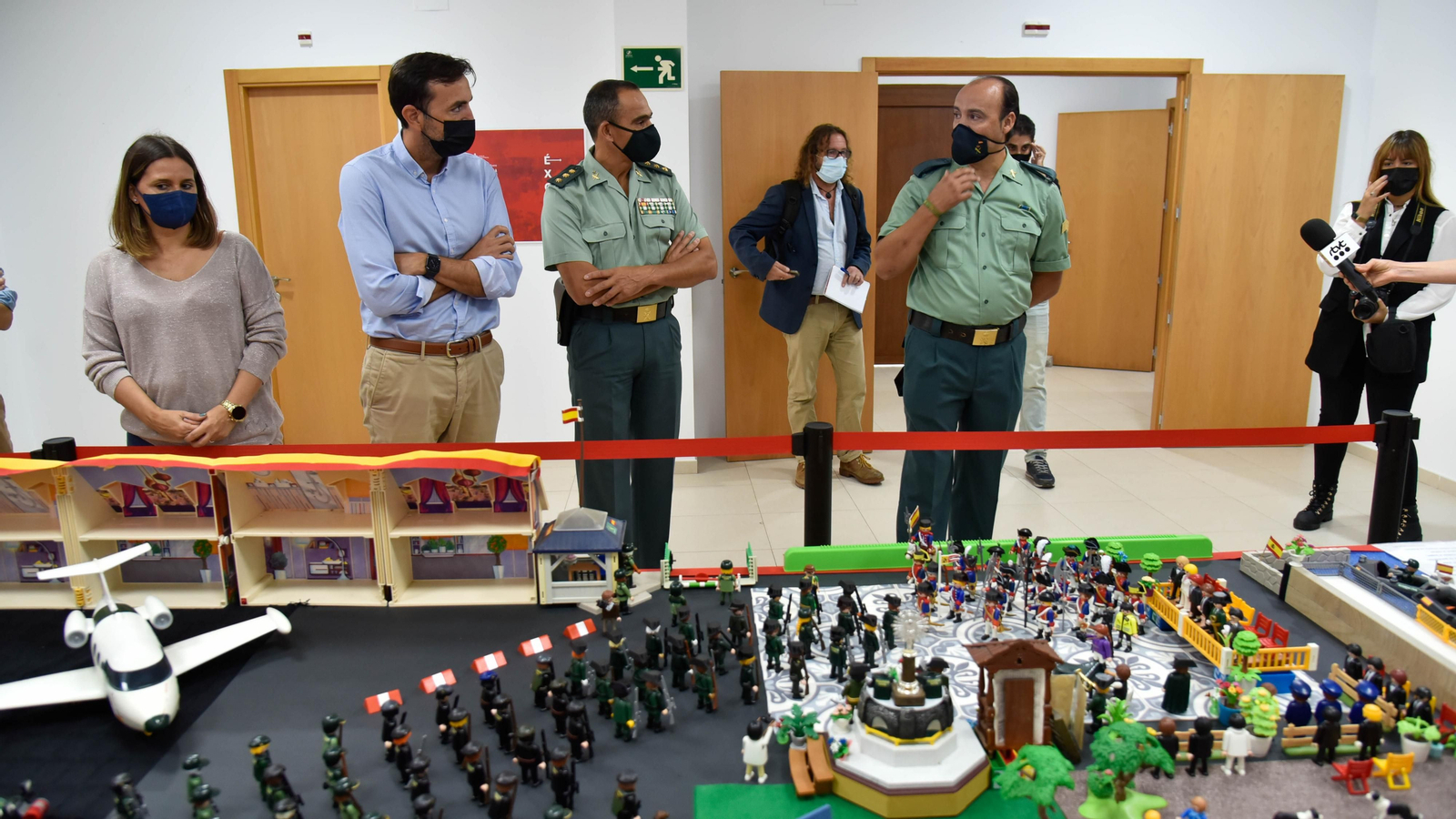 La exposición de Playmovil Homenaje a la Guardia Civil