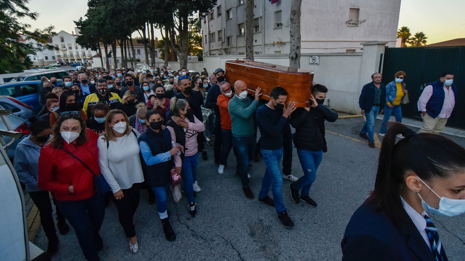 Las fotos del último adiós de San Roque a María Isabel