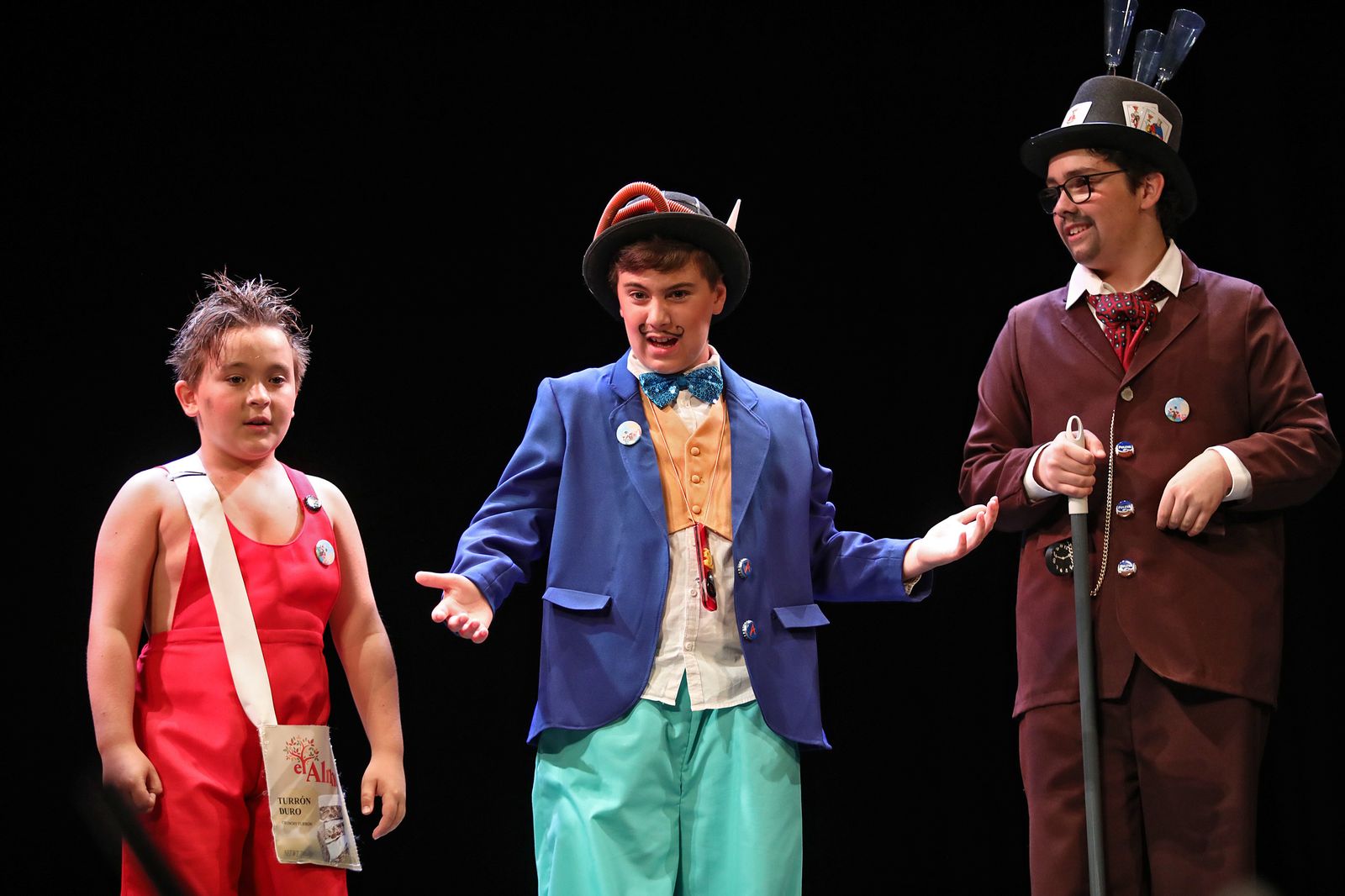 Cuarteto infantil (primer premio) 'Los que no ganan pa bonobús'