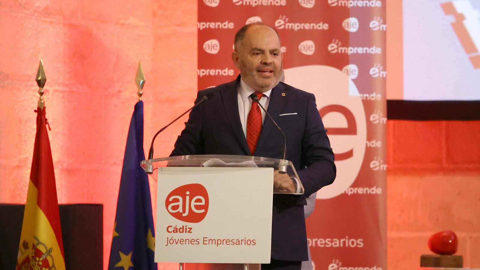 Entrega de premios de la Asociación de Jóvenes Empresarios en Jerez