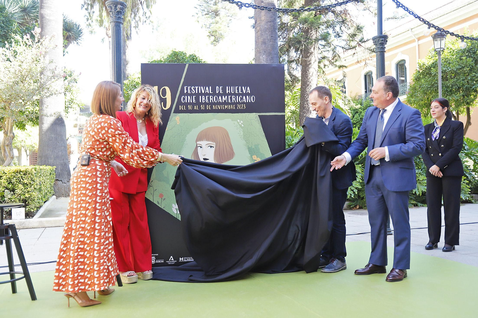 Presentación del cartel anunciador de la 49 edición del Festival de Cine Iberoamericano de Huelva