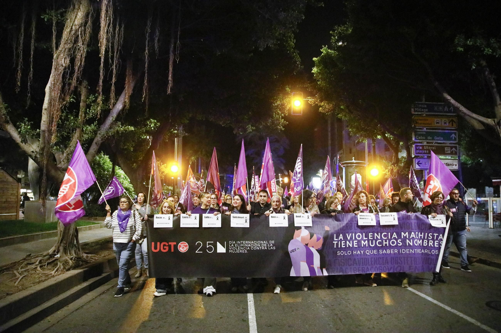 La plataforma acción feminista, en imágenes