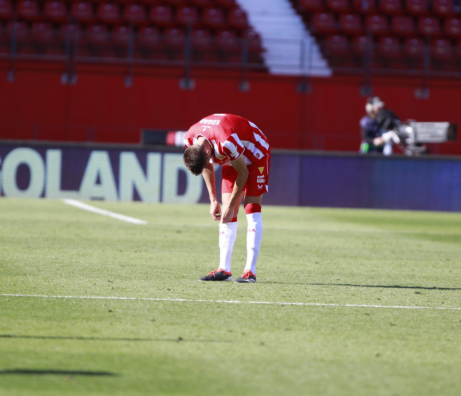 Las imágenes del triste descenso de la UDA ante el Getafe
