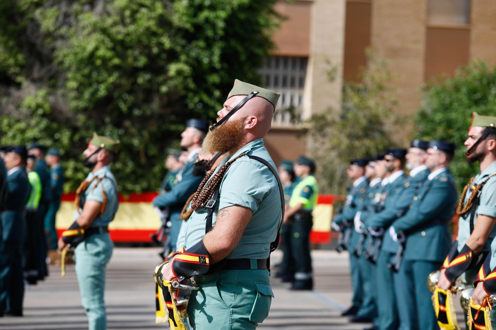 Los actos de la Guardia Civil en honor a la Virgen del Pilar, en imágenes