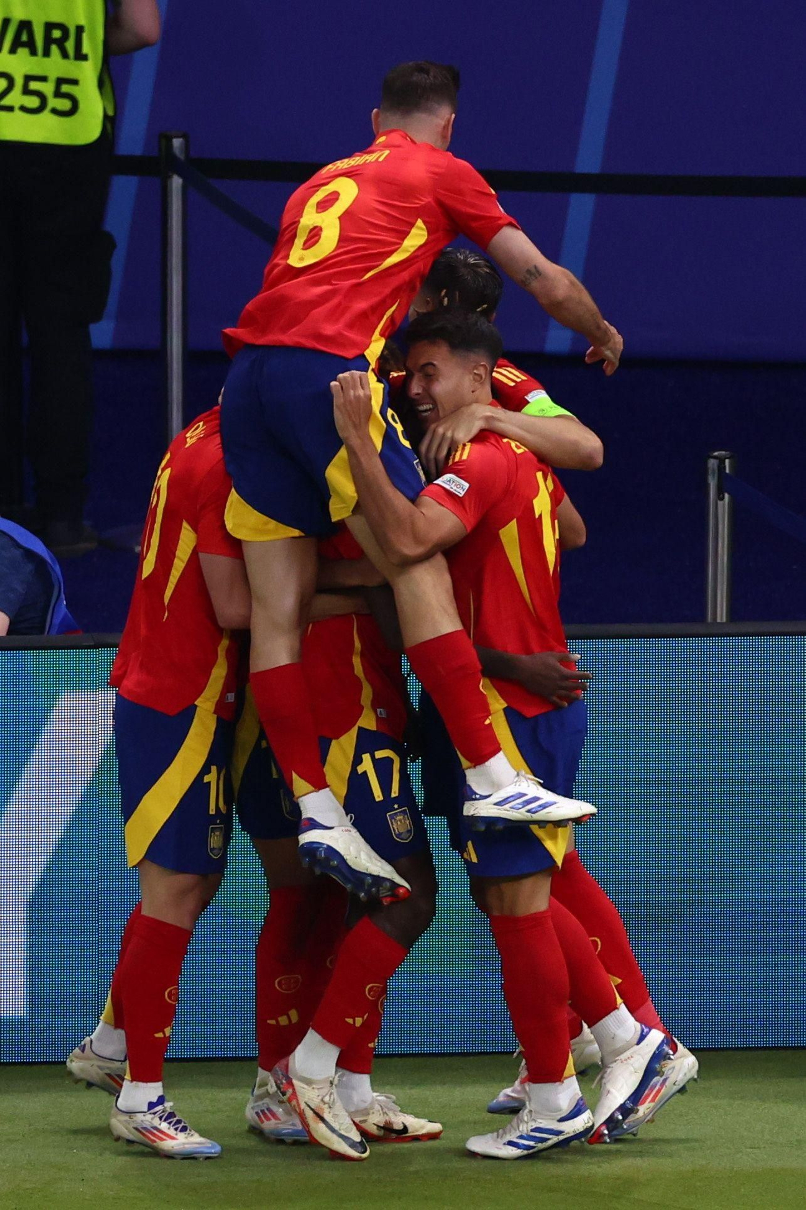 Las mejores fotos de la final España - Inglaterra